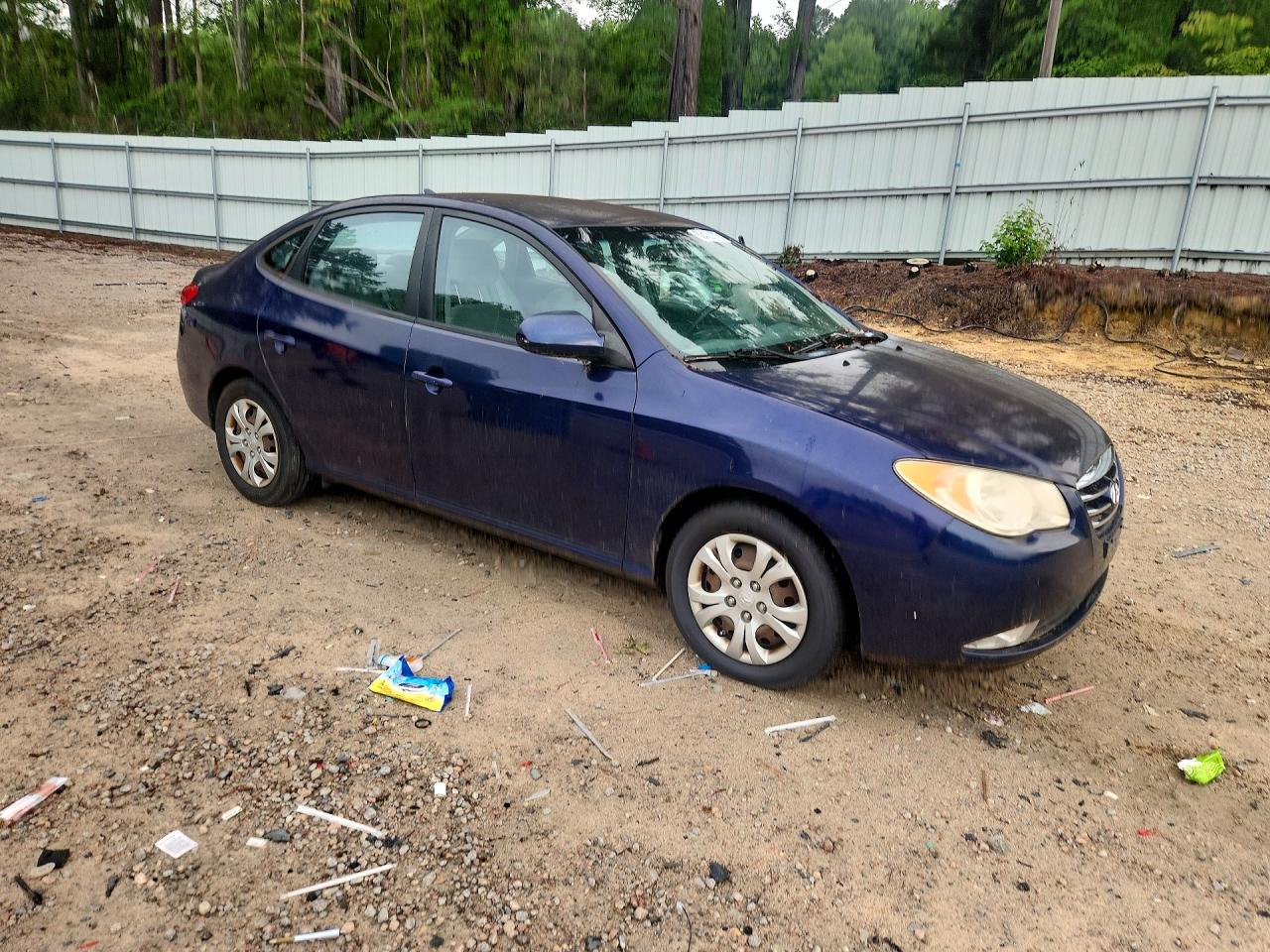 2010 Hyundai Elantra Gls Blue vin: KMHDU4AD6AU966079