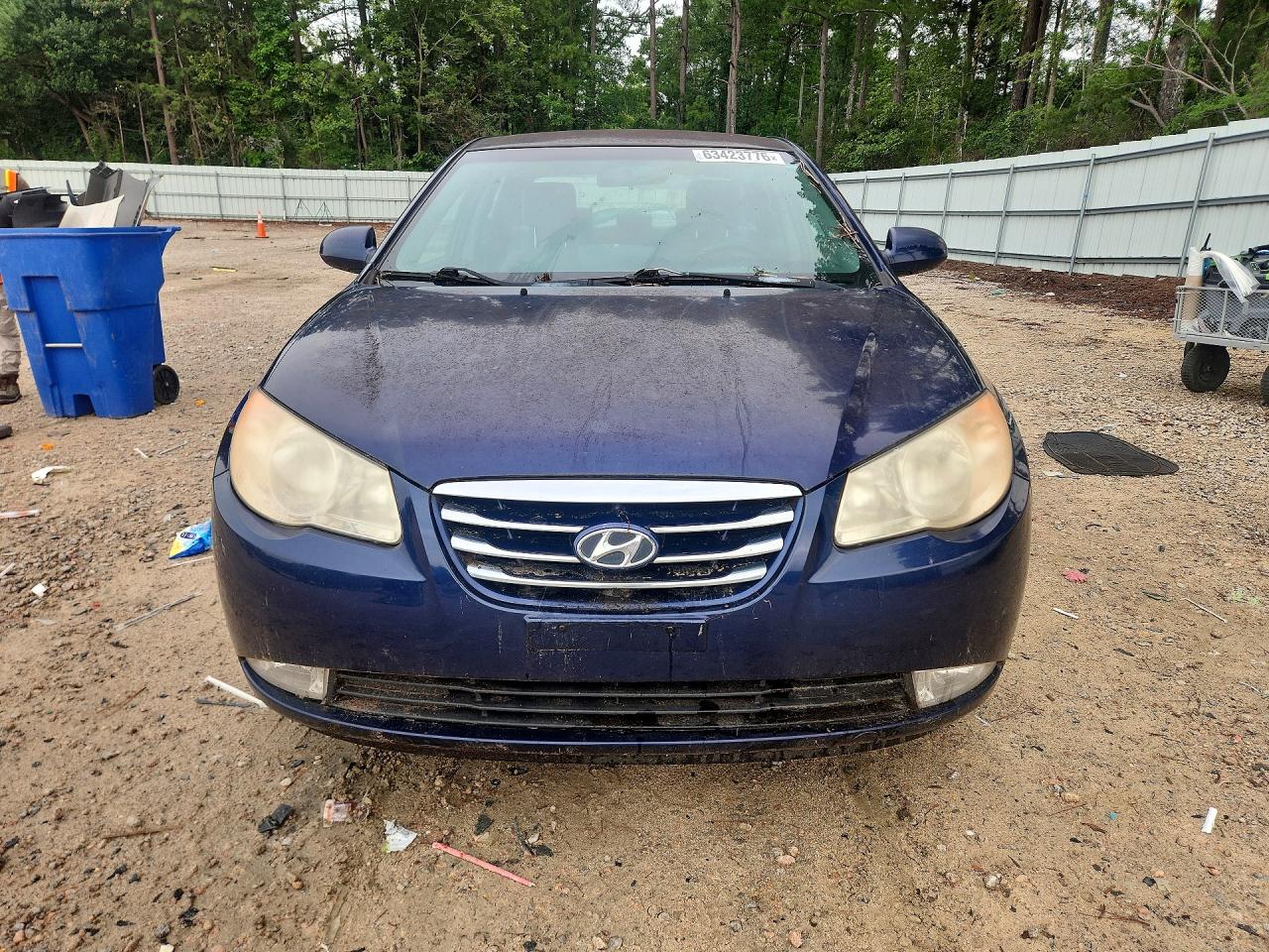 2010 Hyundai Elantra Gls Blue vin: KMHDU4AD6AU966079