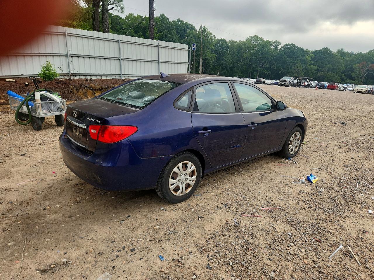 2010 Hyundai Elantra Gls Blue vin: KMHDU4AD6AU966079