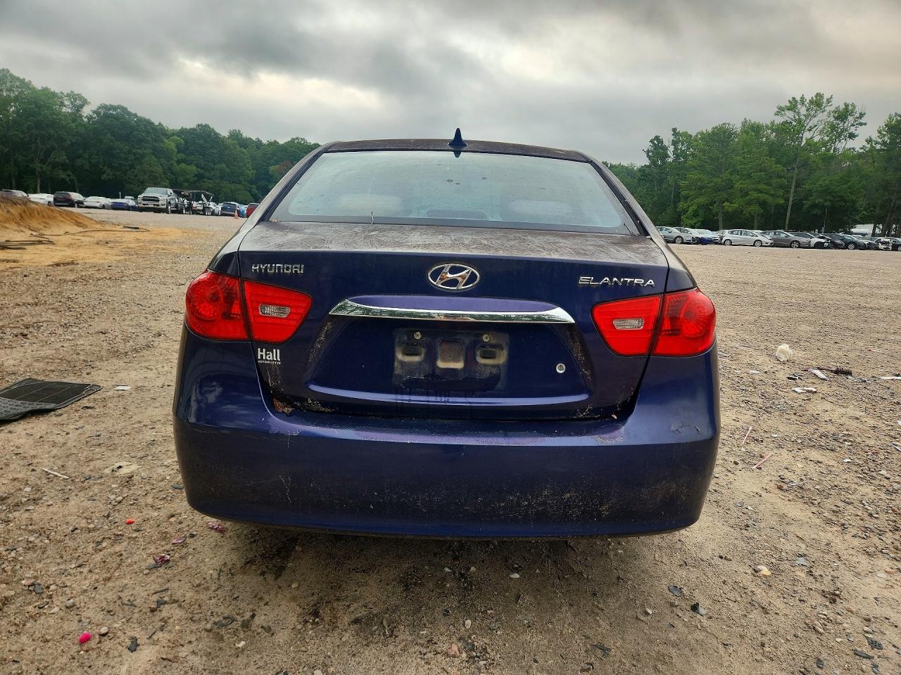 2010 Hyundai Elantra Gls Blue vin: KMHDU4AD6AU966079