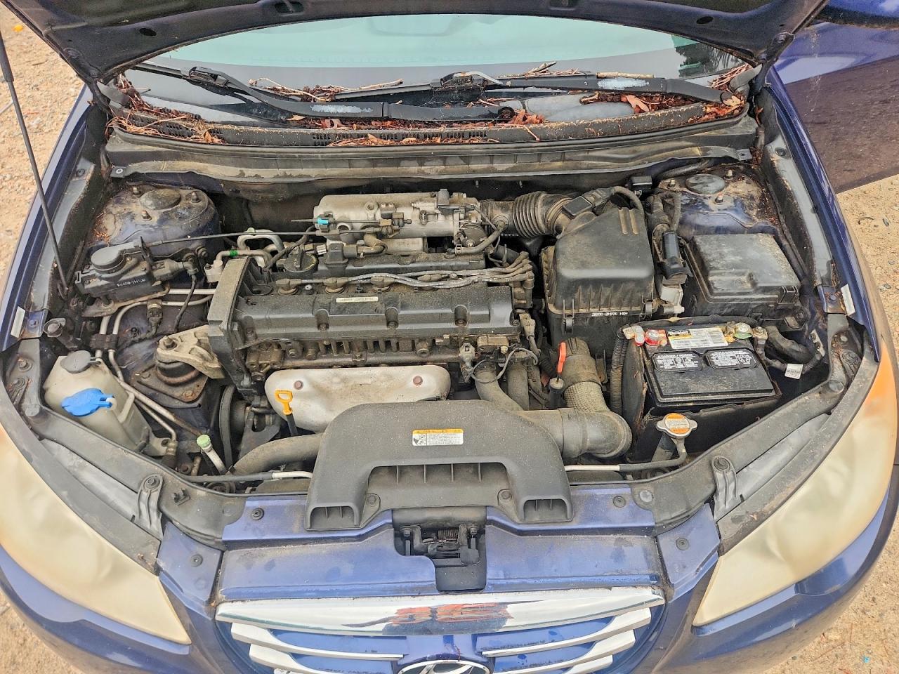 2010 Hyundai Elantra Gls Blue vin: KMHDU4AD6AU966079