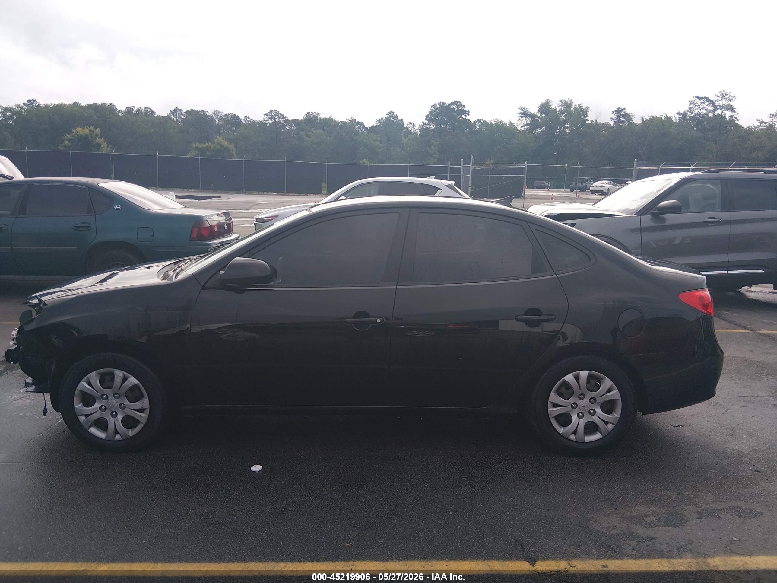 2010 Hyundai Elantra Gls Black vin: KMHDU4AD7AU017785