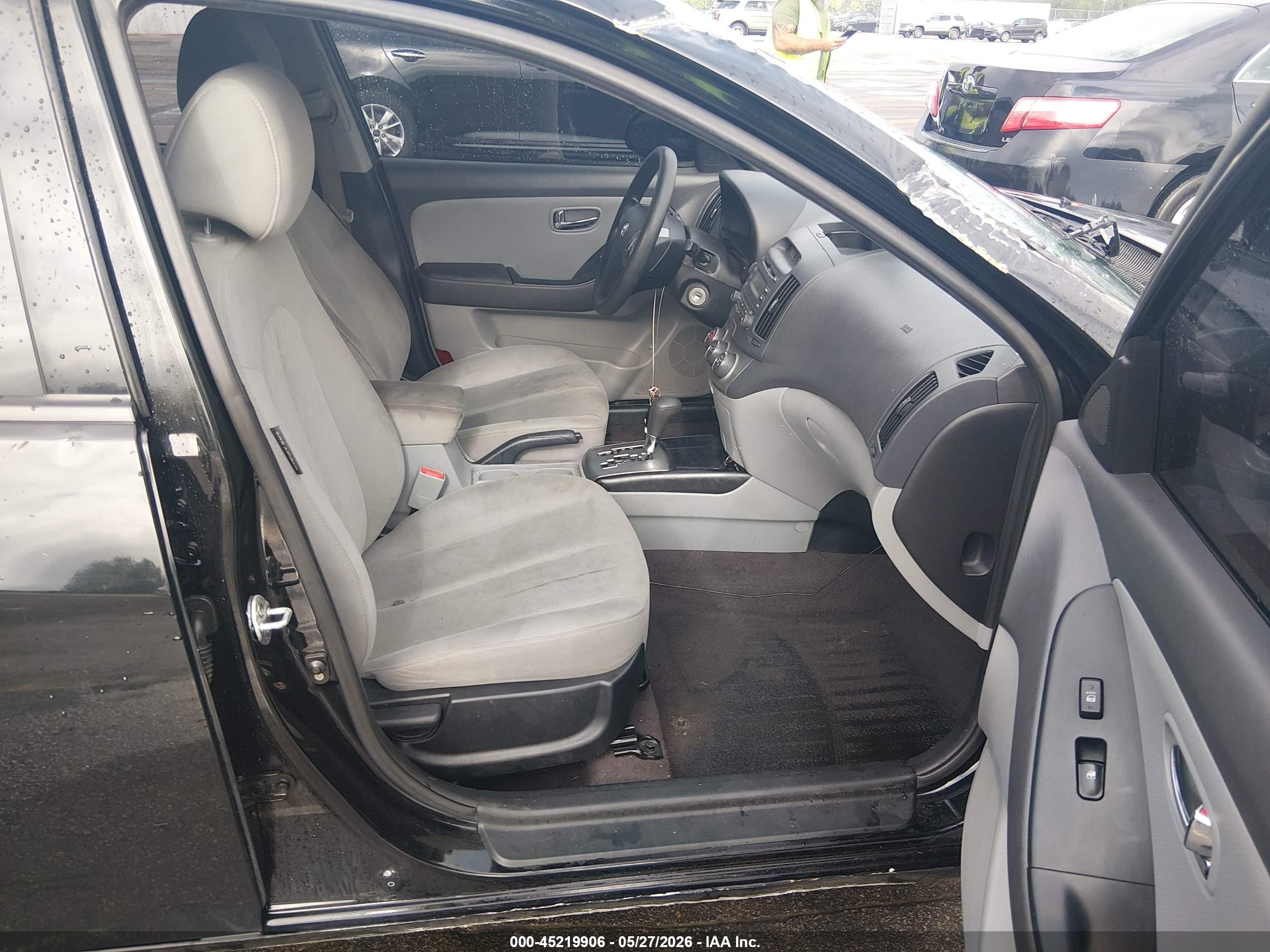 2010 Hyundai Elantra Gls Black vin: KMHDU4AD7AU017785