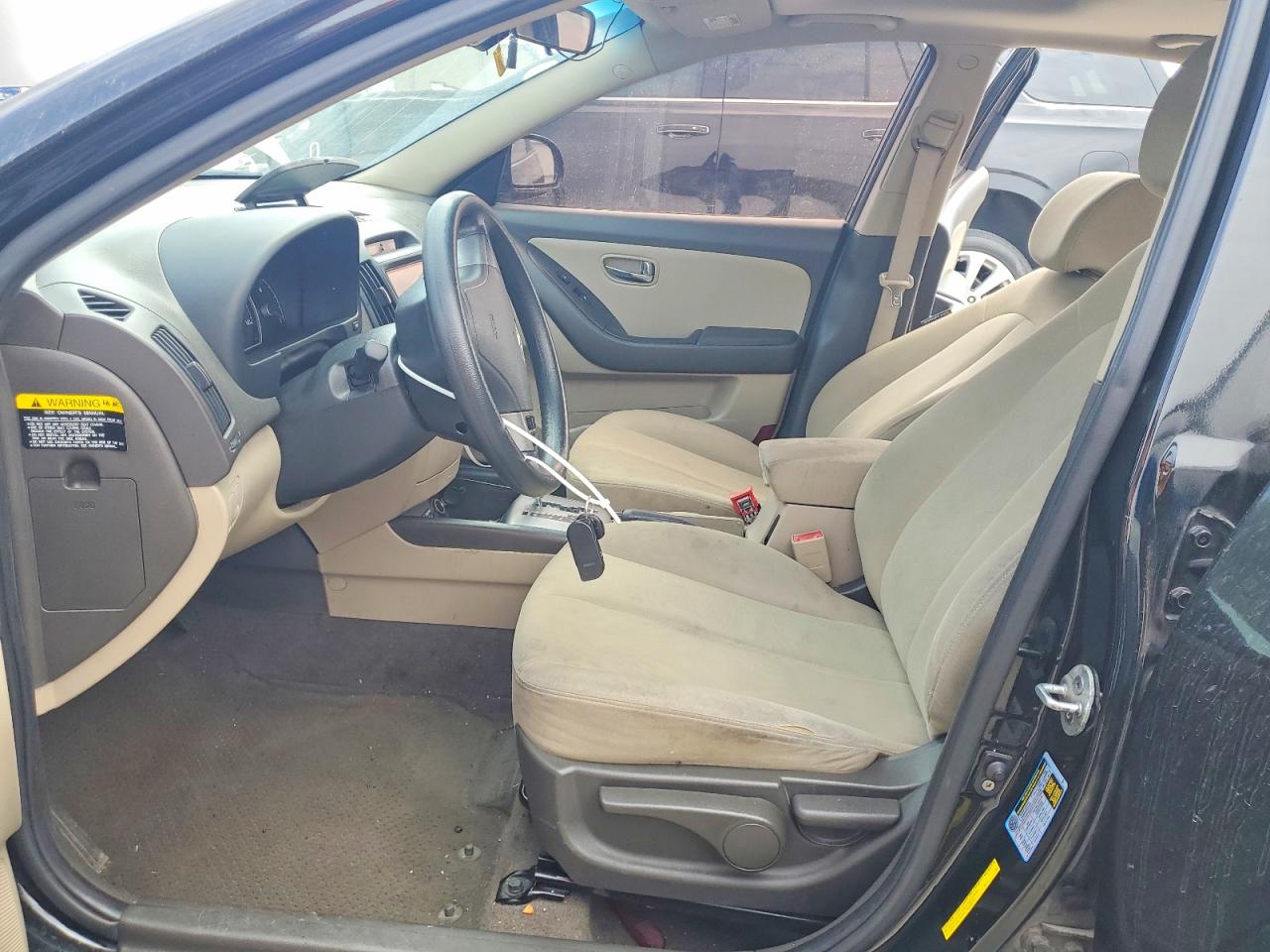2010 Hyundai Elantra Gls Black vin: KMHDU4AD7AU043108