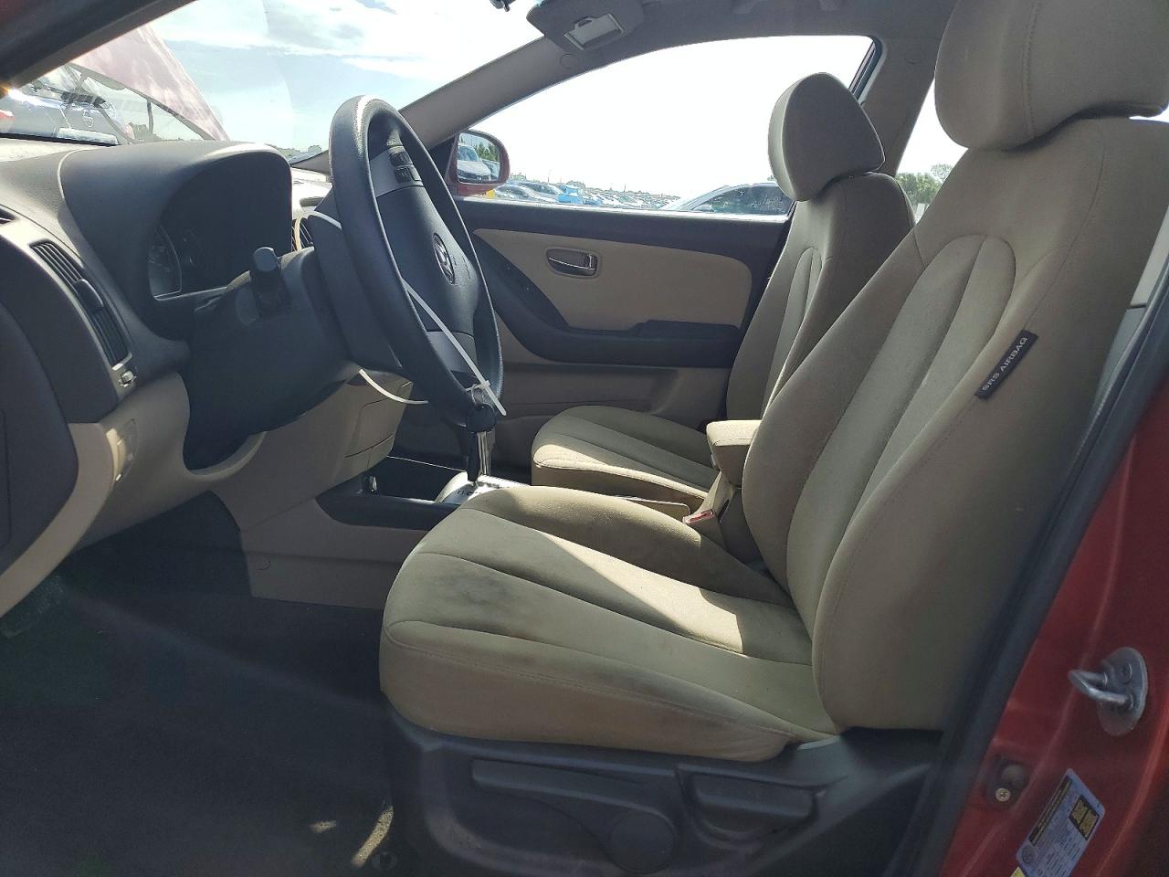 2010 Hyundai Elantra Gls Красный vin: KMHDU4AD7AU049281