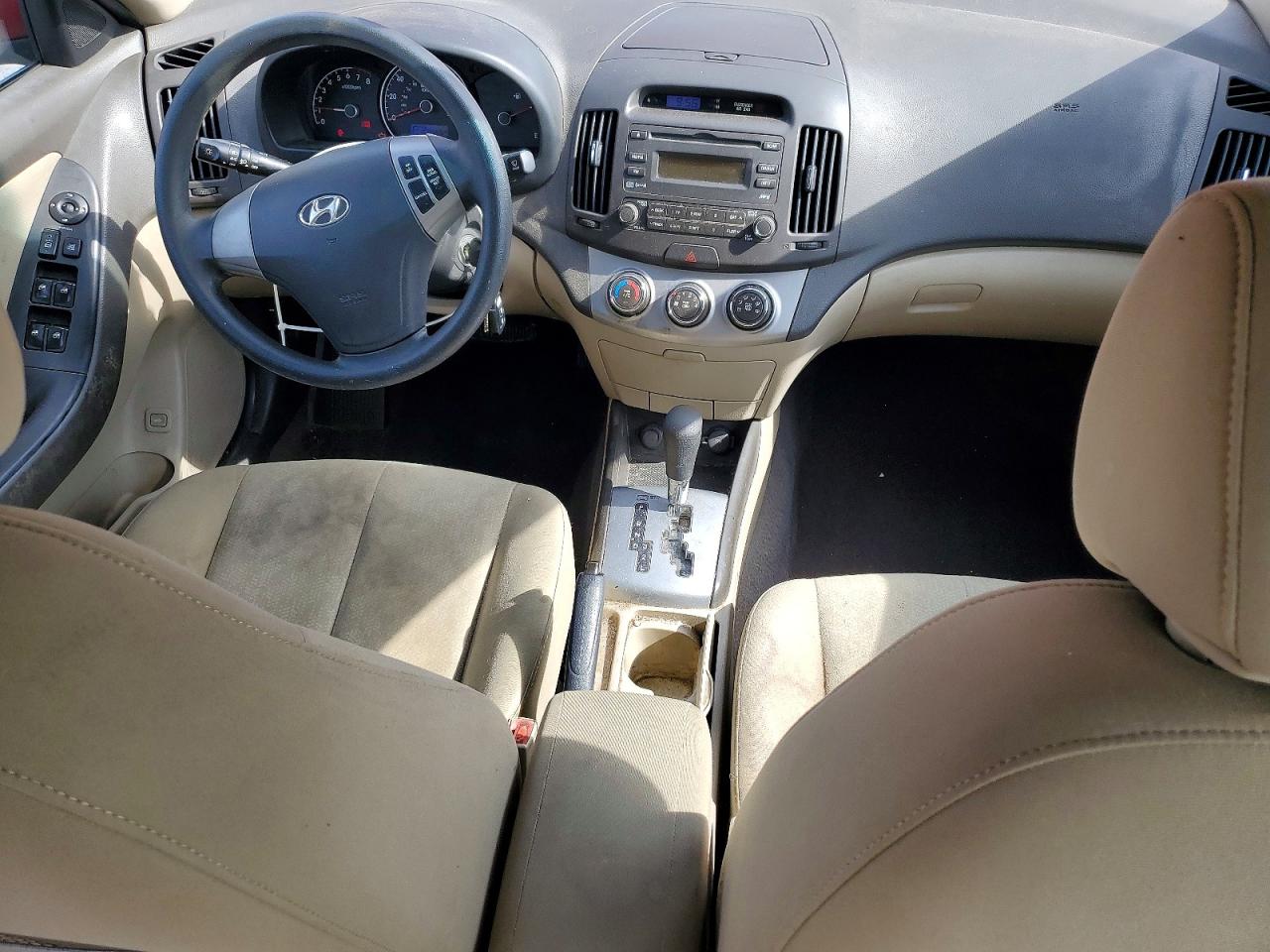 2010 Hyundai Elantra Gls Красный vin: KMHDU4AD7AU049281