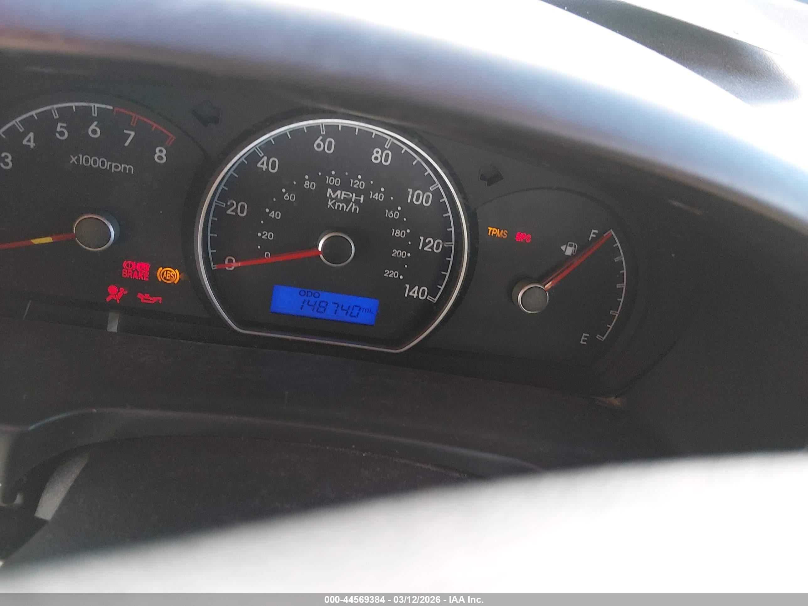 2010 Hyundai Elantra Gls Белый vin: KMHDU4AD7AU058949