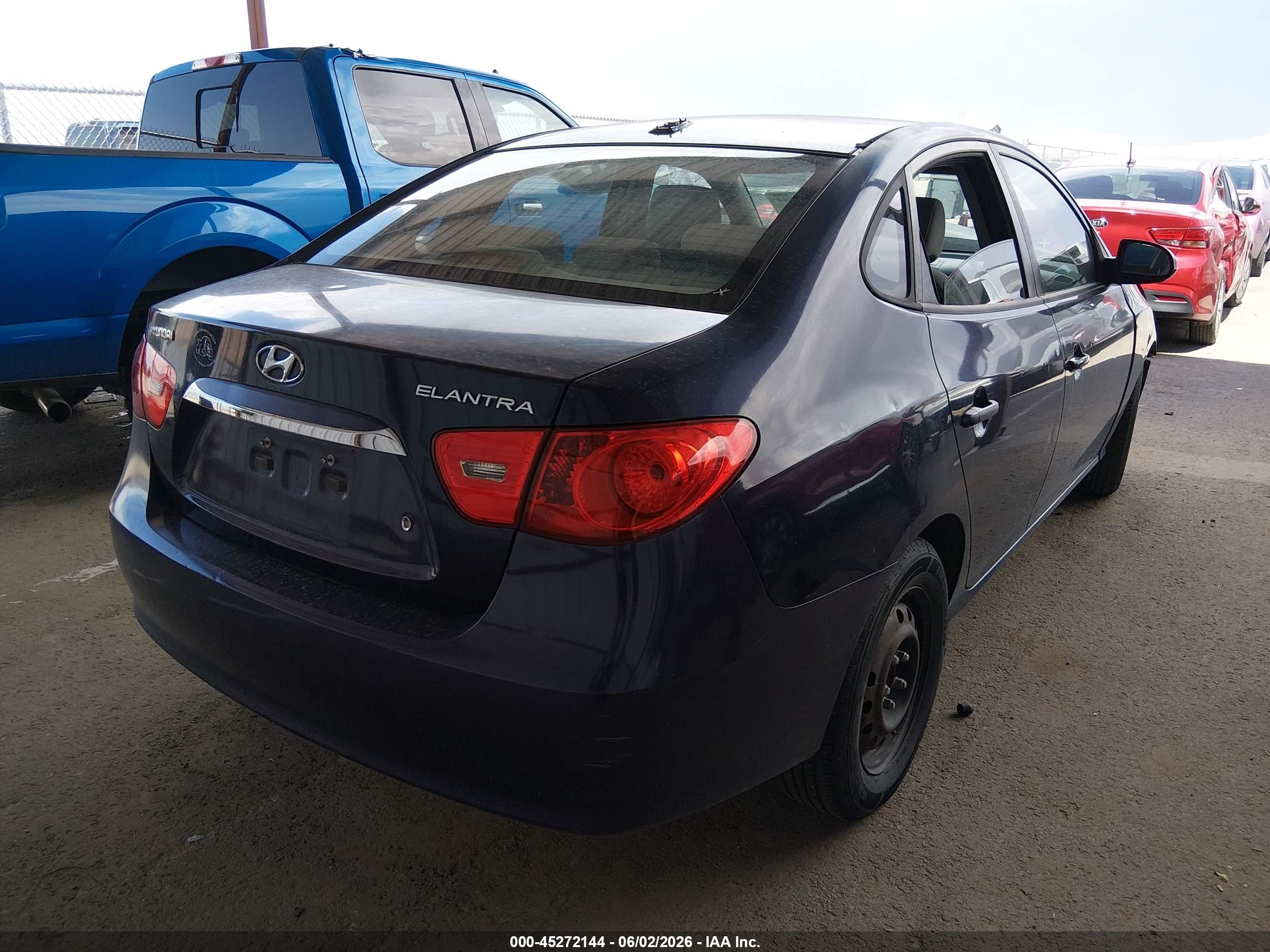 2010 Hyundai Elantra Gls Blue vin: KMHDU4AD7AU094124