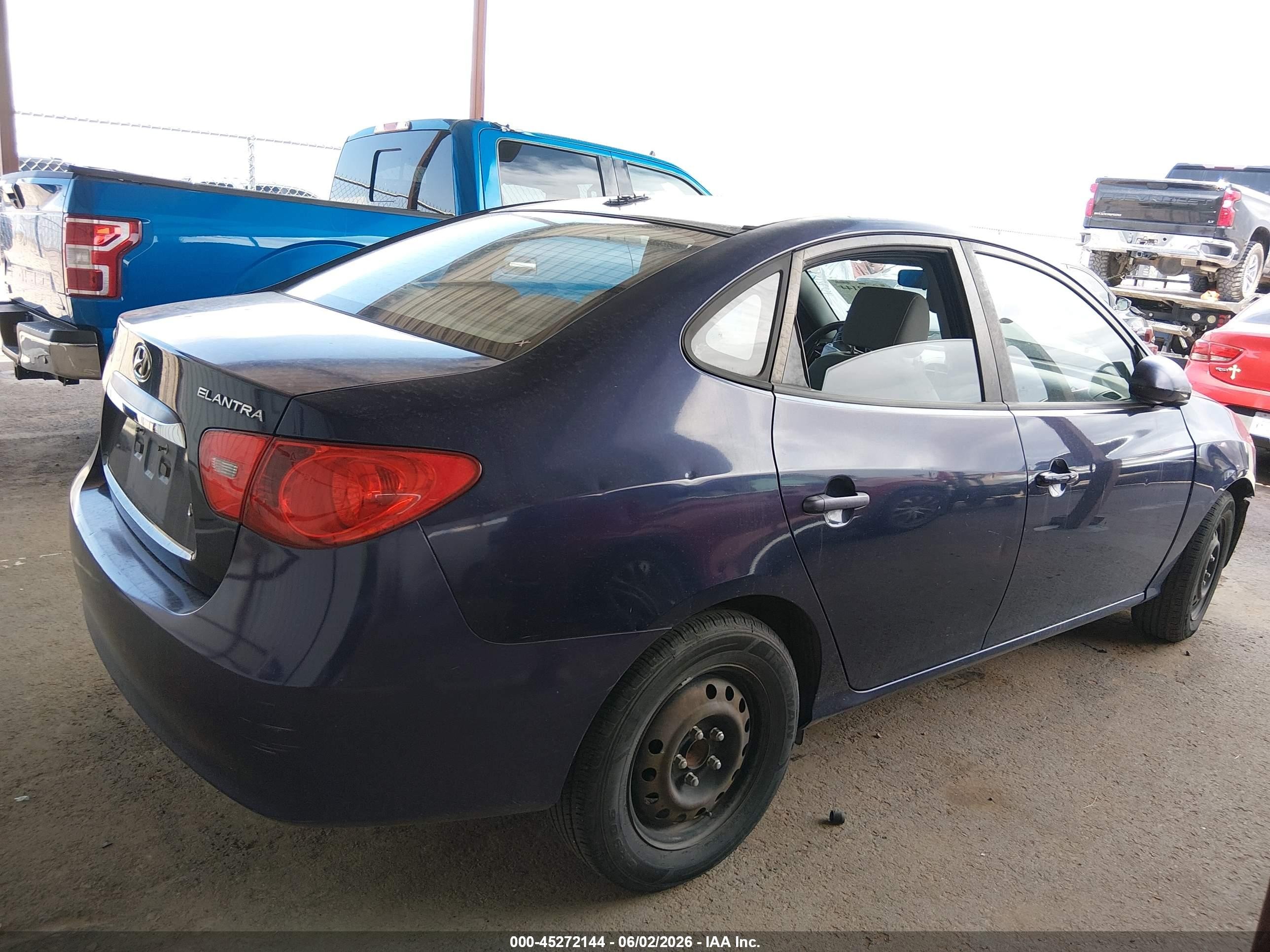 2010 Hyundai Elantra Gls Blue vin: KMHDU4AD7AU094124