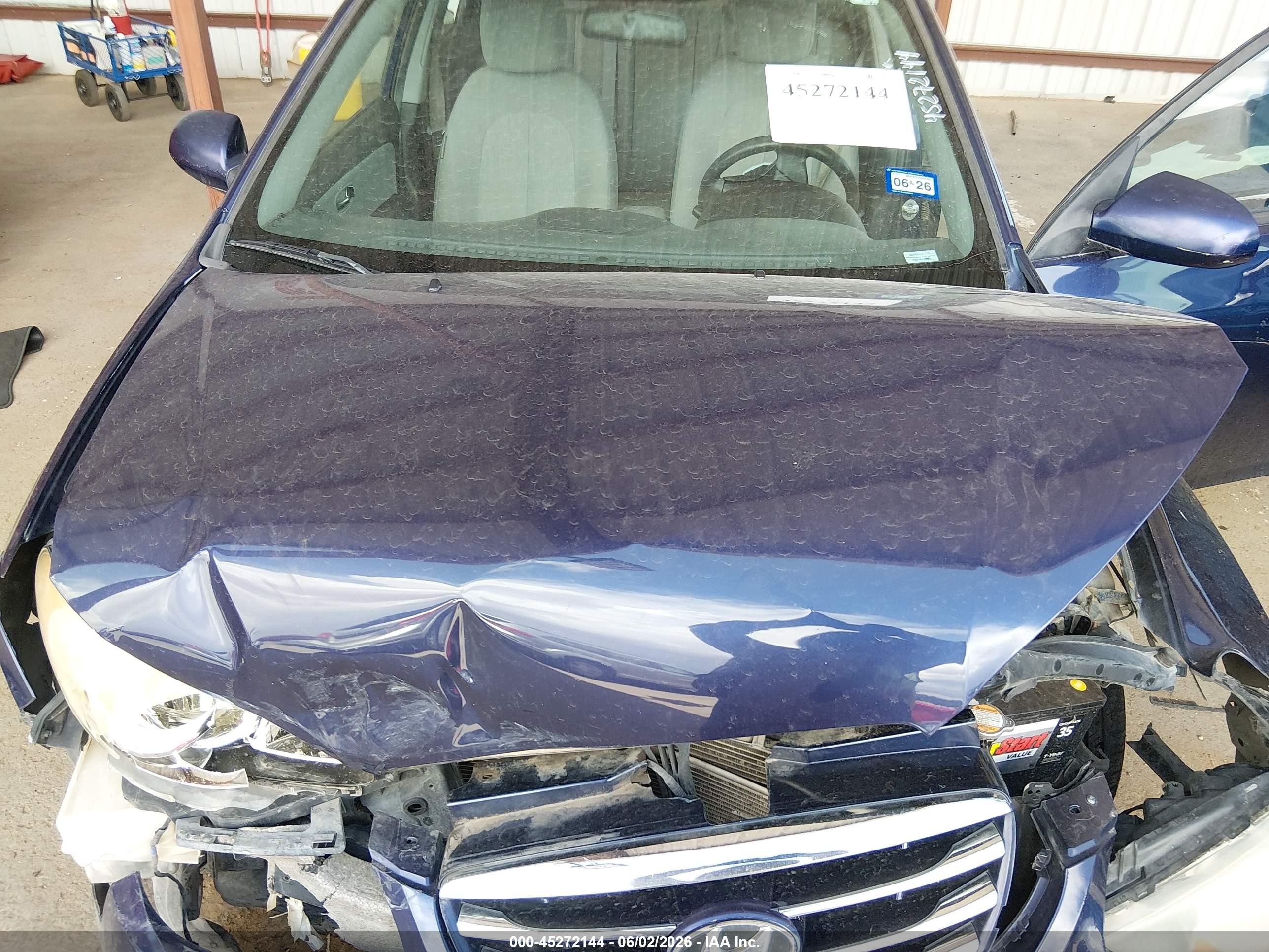 2010 Hyundai Elantra Gls Blue vin: KMHDU4AD7AU094124