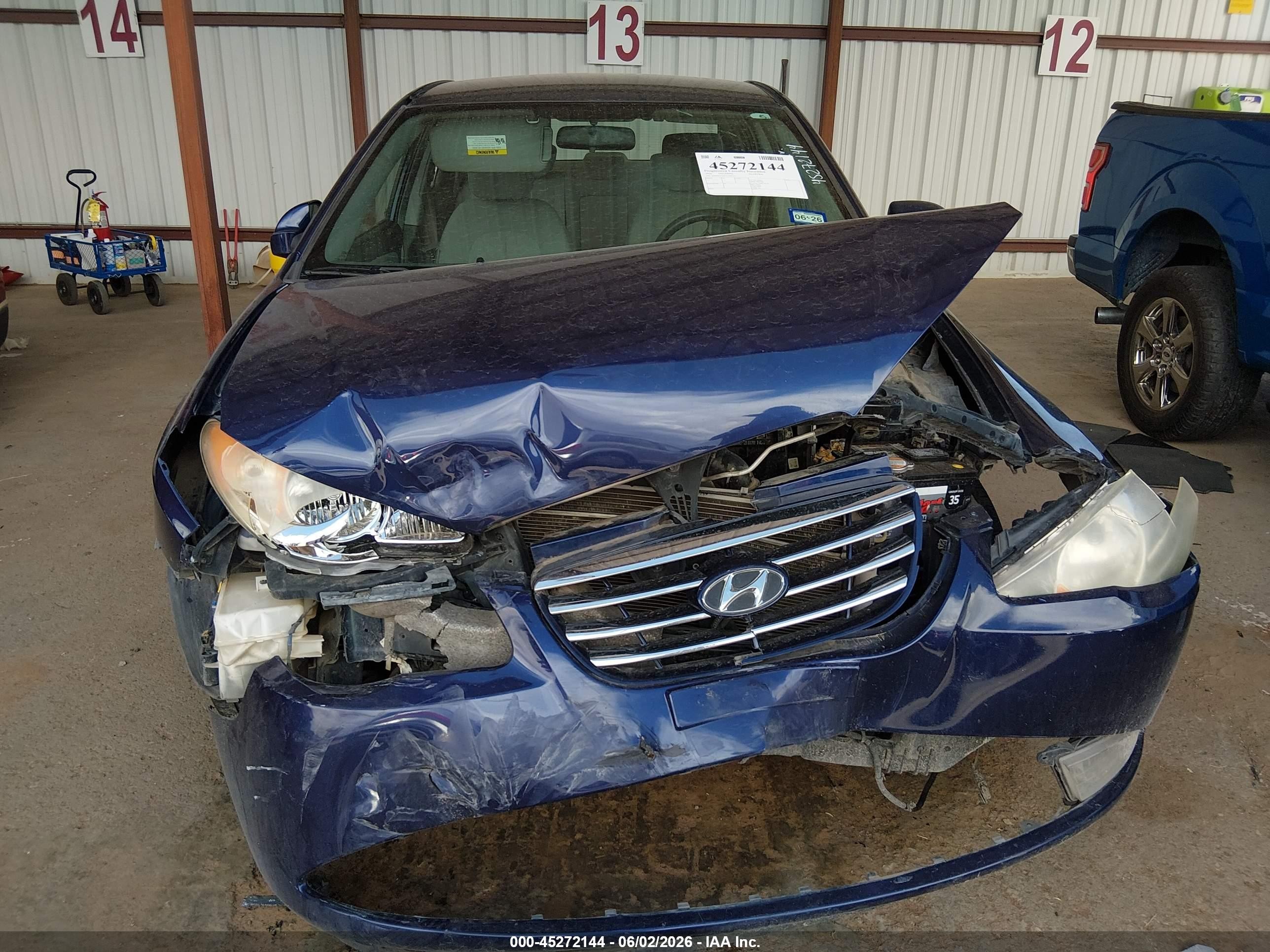 2010 Hyundai Elantra Gls Blue vin: KMHDU4AD7AU094124