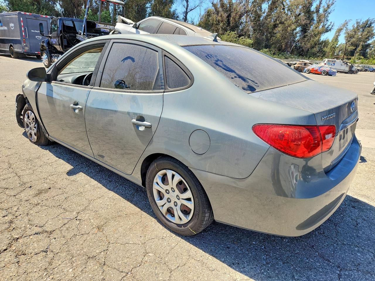 2010 Hyundai Elantra Gls Green vin: KMHDU4AD7AU121709
