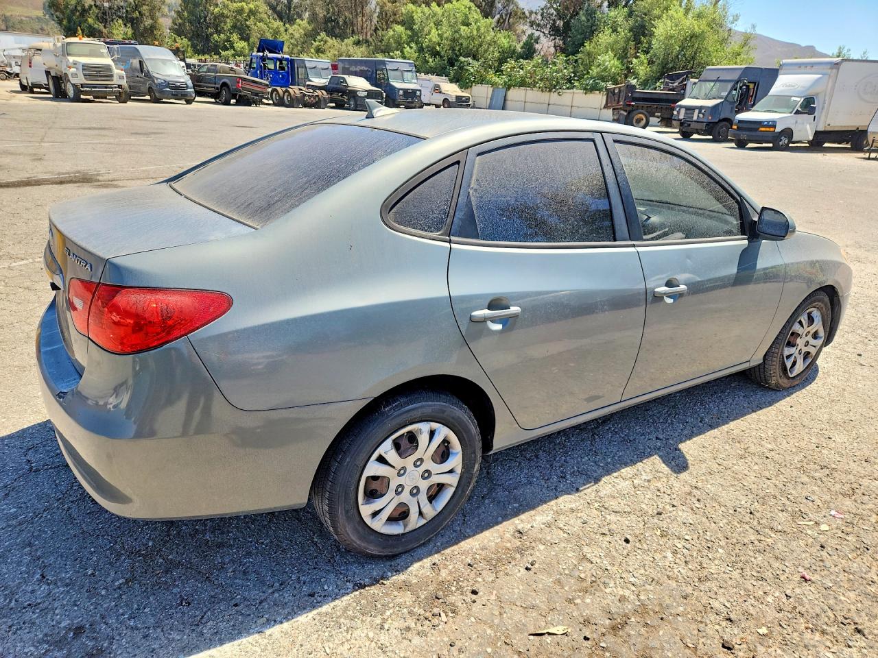 2010 Hyundai Elantra Gls Green vin: KMHDU4AD7AU121709