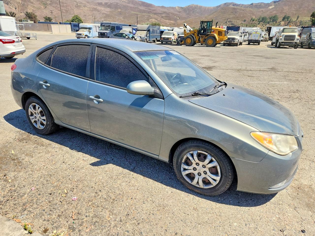 2010 Hyundai Elantra Gls Green vin: KMHDU4AD7AU121709