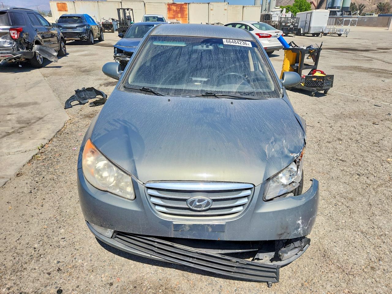 2010 Hyundai Elantra Gls Green vin: KMHDU4AD7AU121709