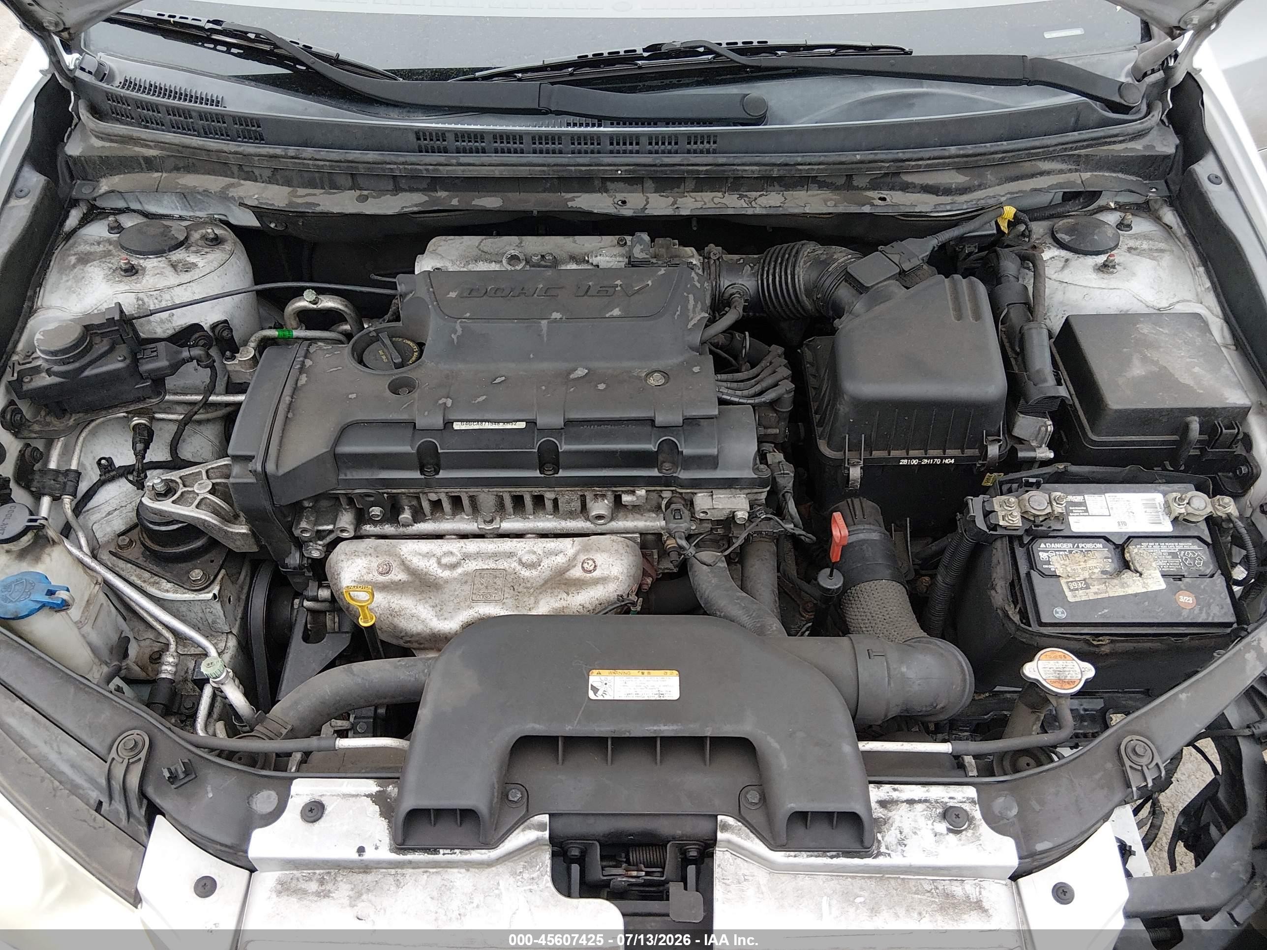 2010 Hyundai Elantra Gls Silver vin: KMHDU4AD7AU124044