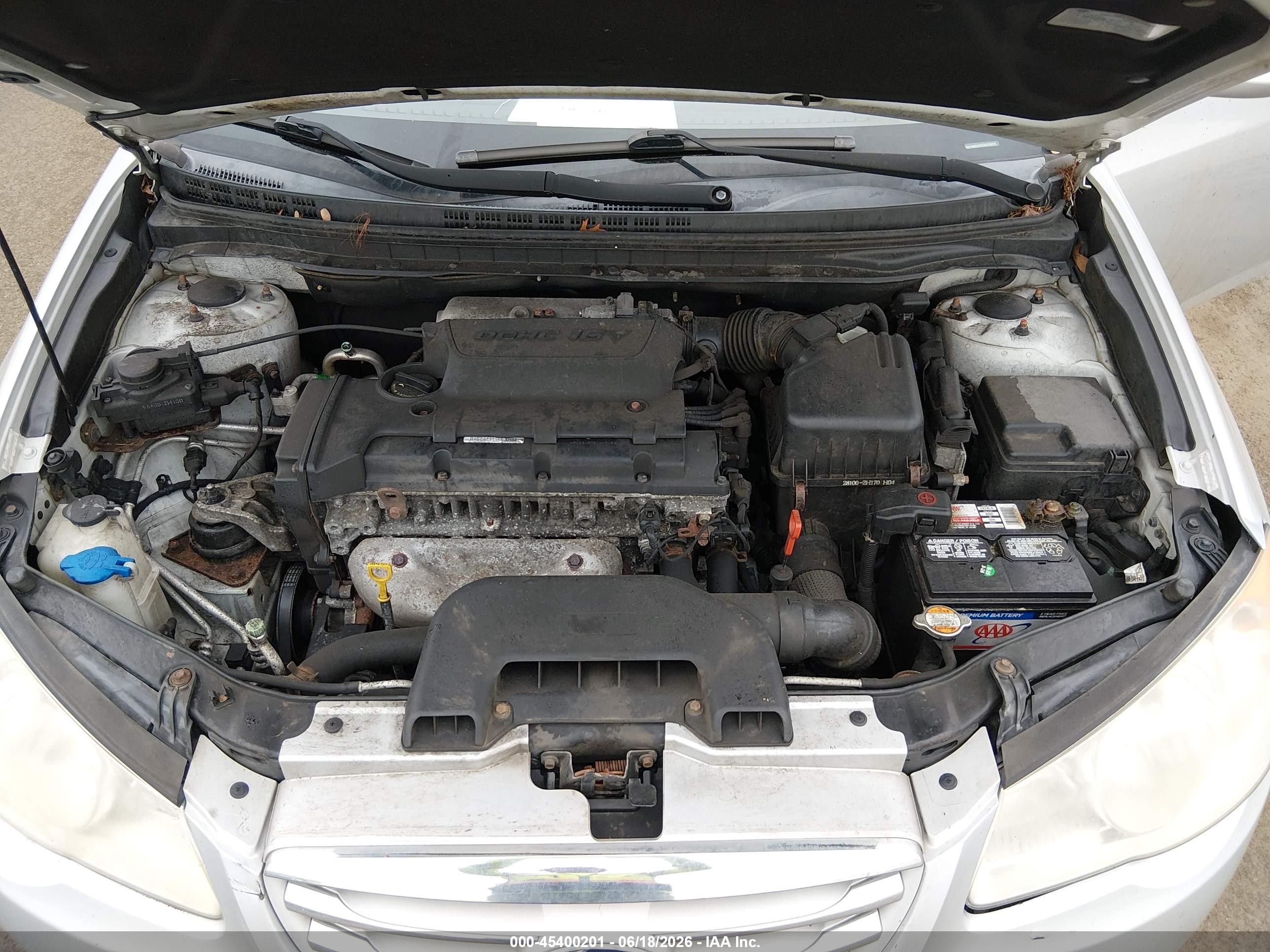 2010 Hyundai Elantra Gls Gray vin: KMHDU4AD7AU154919