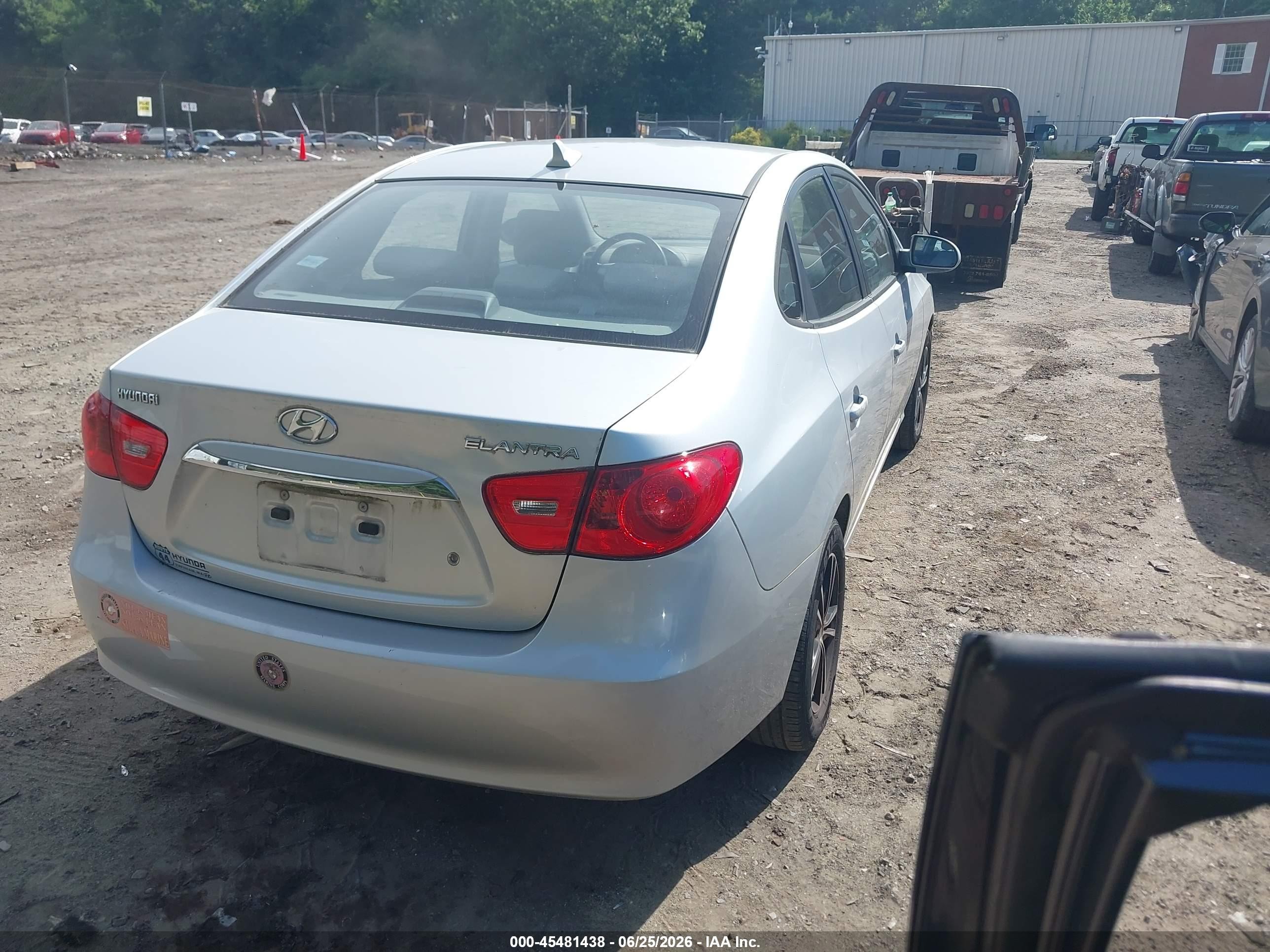2010 Hyundai Elantra Gls Silver vin: KMHDU4AD7AU155004