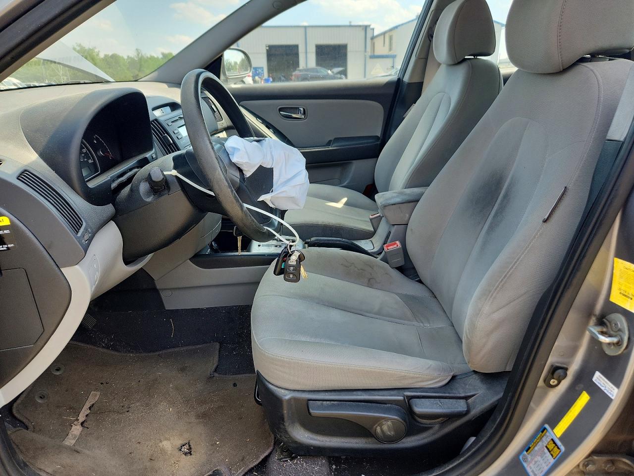 2010 Hyundai Elantra Gls Silver vin: KMHDU4AD7AU182249