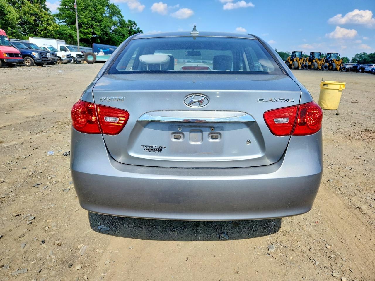 2010 Hyundai Elantra Gls Silver vin: KMHDU4AD7AU182249