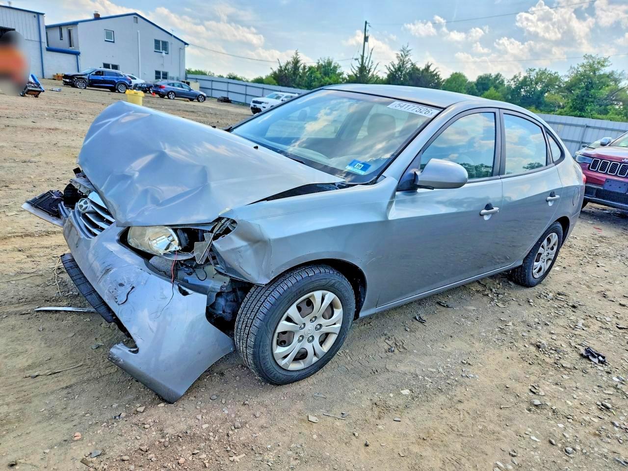2010 Hyundai Elantra Gls Серебряный vin: KMHDU4AD7AU182249