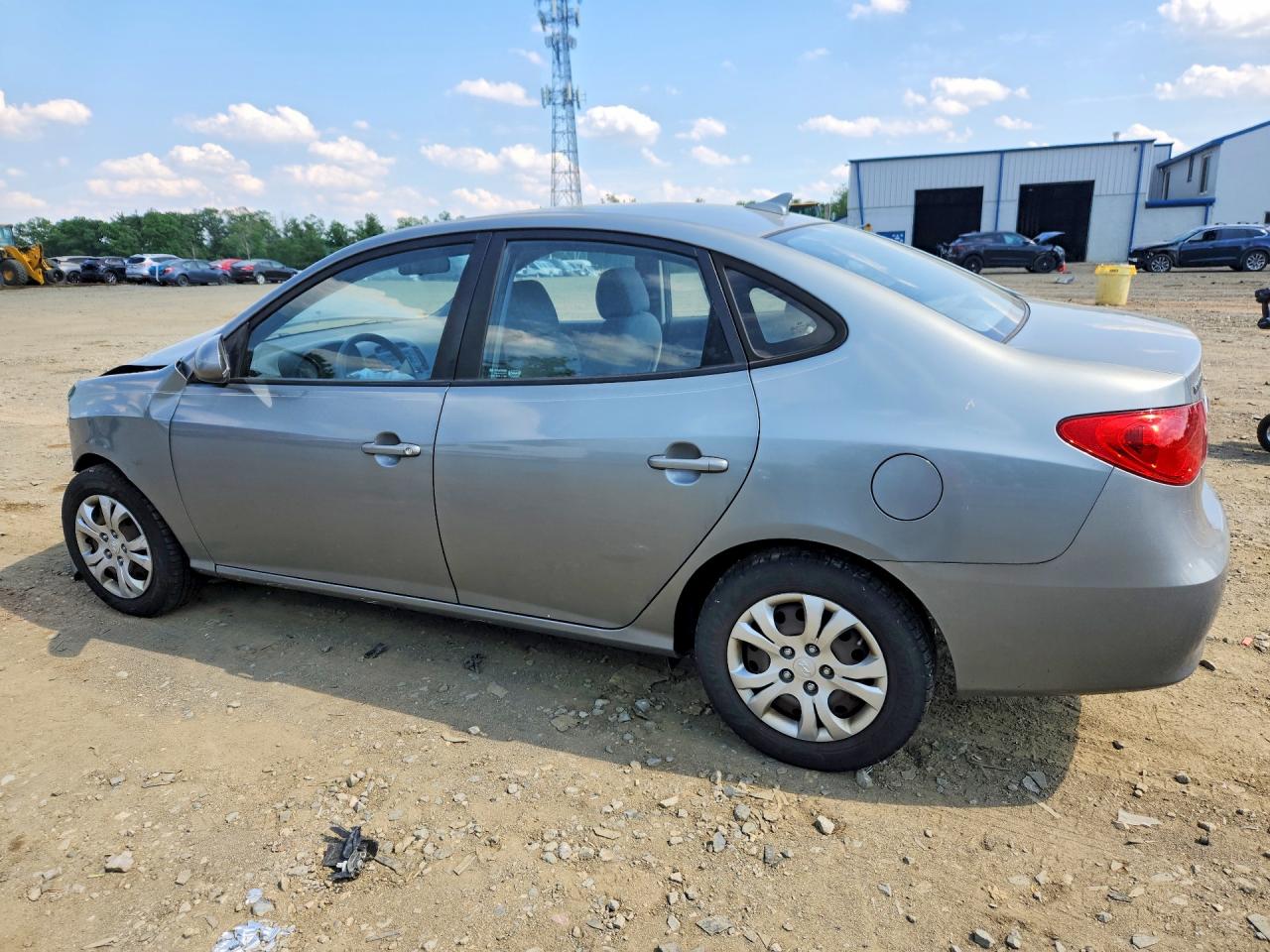 2010 Hyundai Elantra Gls Silver vin: KMHDU4AD7AU182249