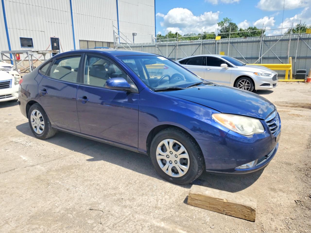 2010 Hyundai Elantra Gls Blue vin: KMHDU4AD7AU183353