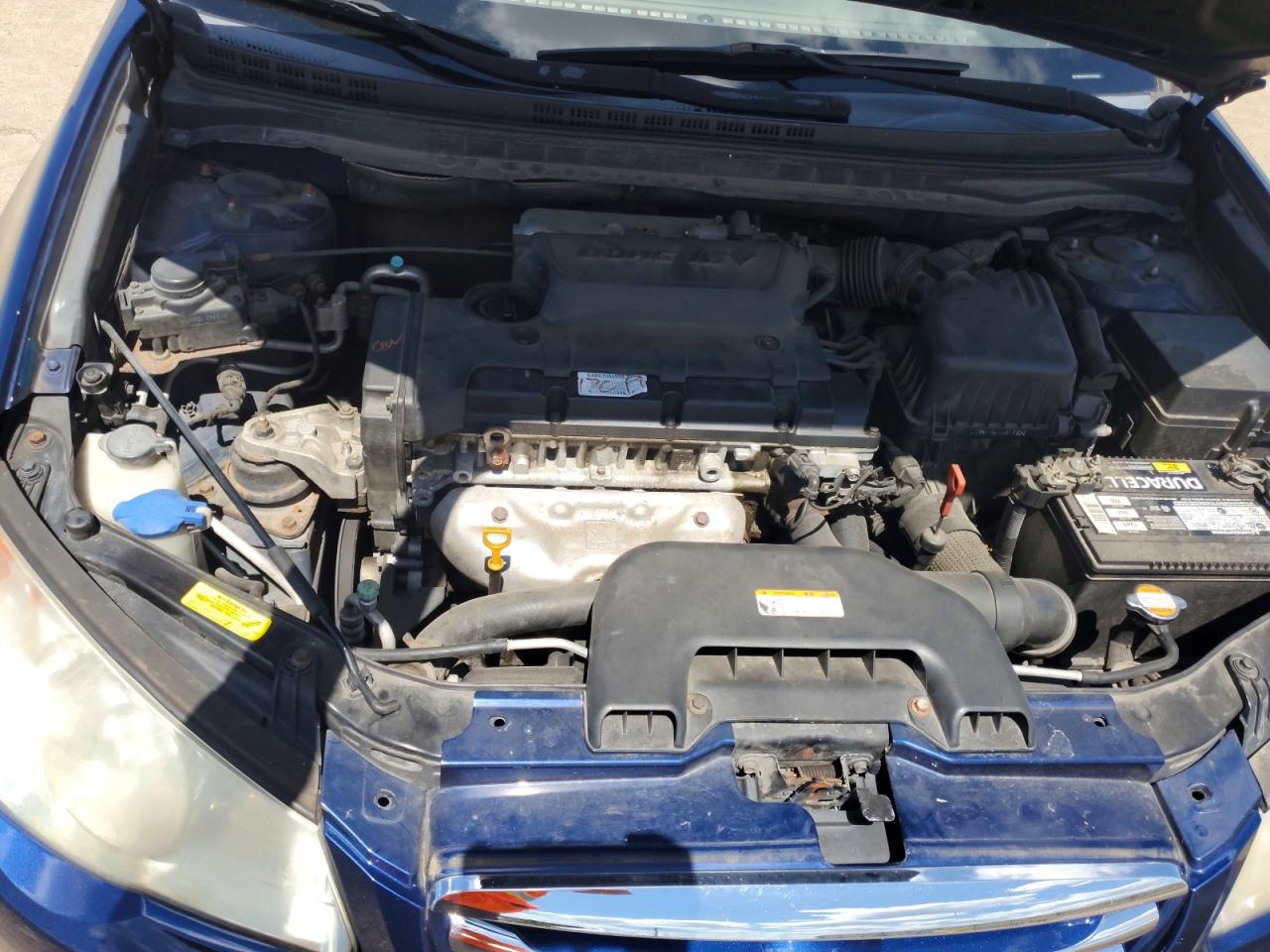 2010 Hyundai Elantra Gls Blue vin: KMHDU4AD7AU183353