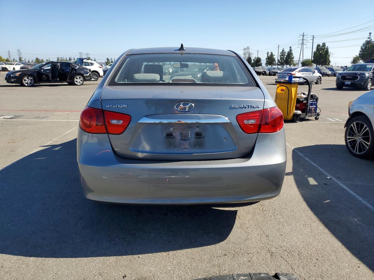 2010 Hyundai Elantra Gls Серый vin: KMHDU4AD7AU193347