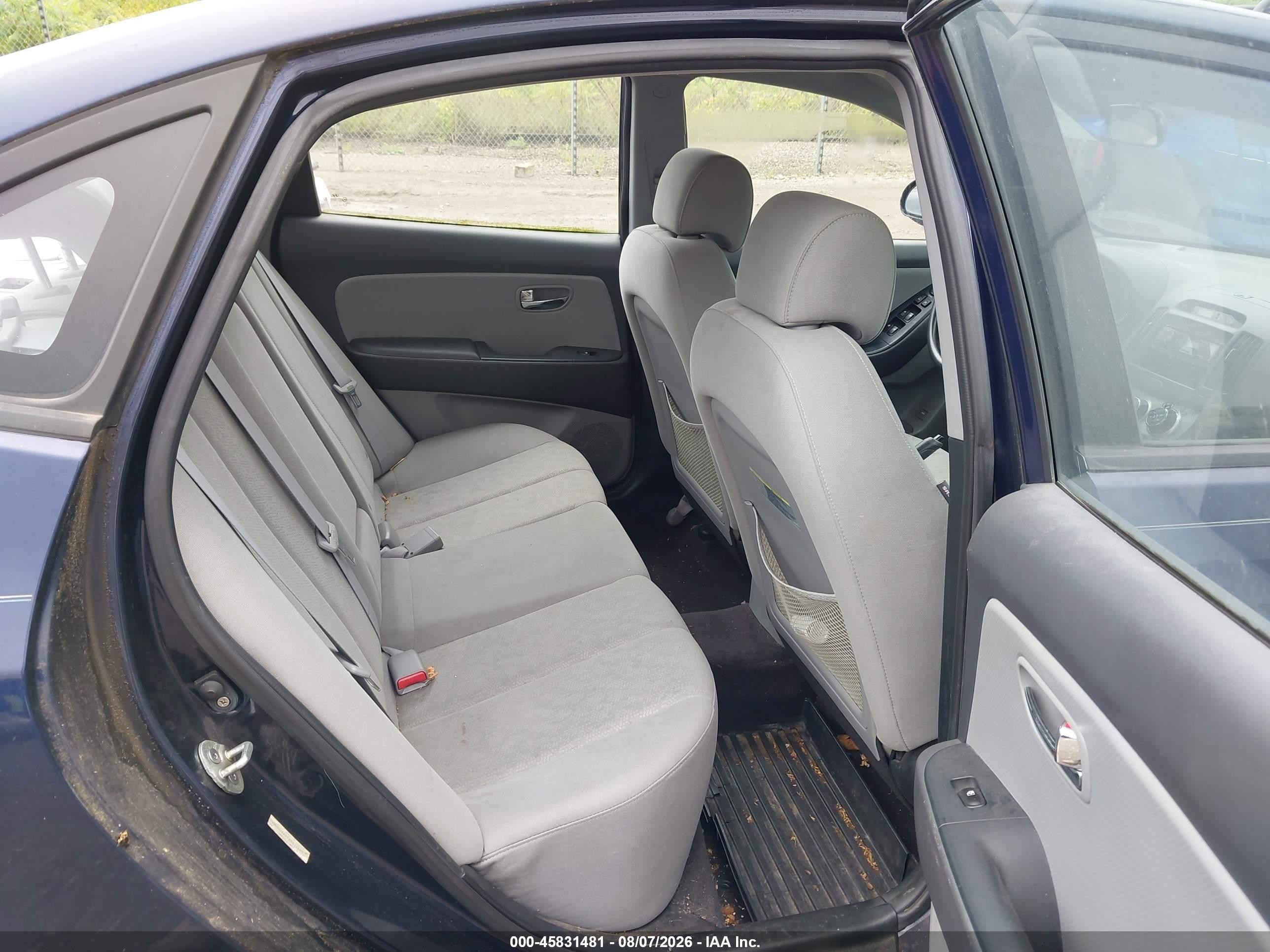 2010 Hyundai Elantra Blue Blue vin: KMHDU4AD7AU832102