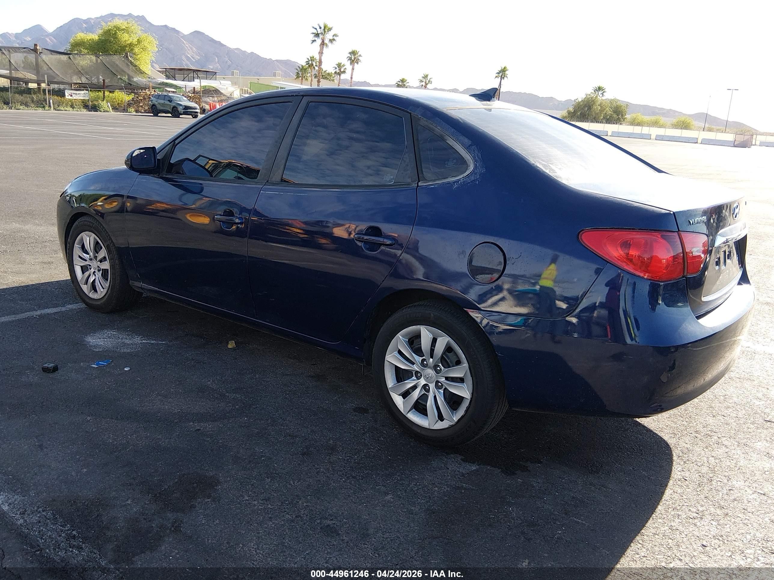 2010 Hyundai Elantra Gls Blue vin: KMHDU4AD7AU839678