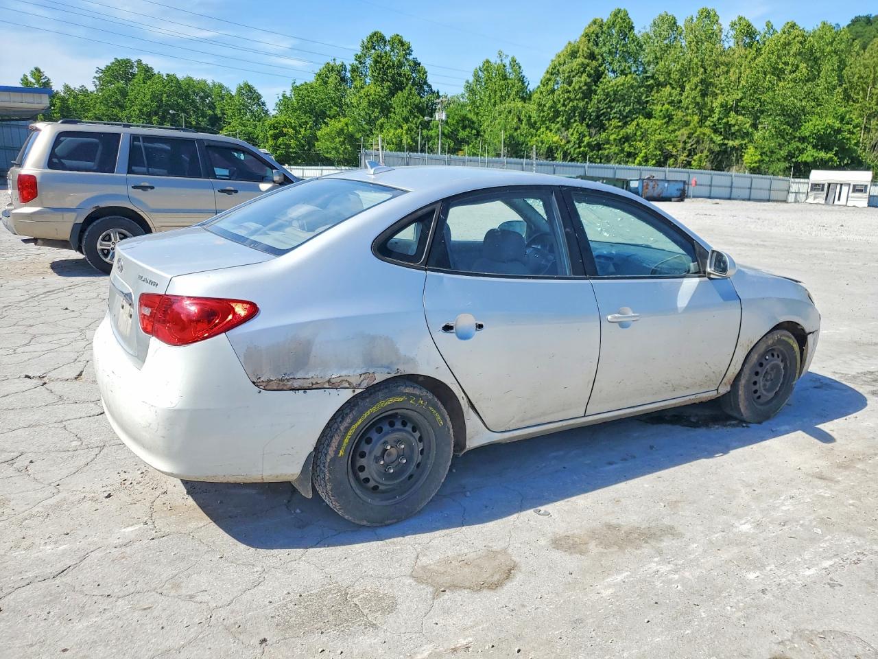 2010 Hyundai Elantra Gls Silver vin: KMHDU4AD7AU841463