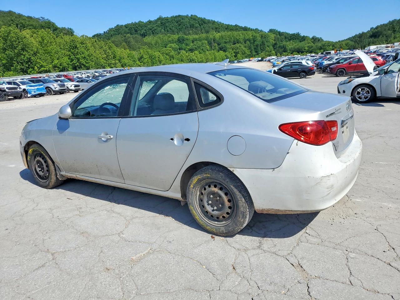 2010 Hyundai Elantra Gls Silver vin: KMHDU4AD7AU841463