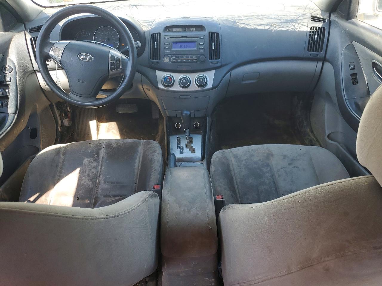 2010 Hyundai Elantra Gls Silver vin: KMHDU4AD7AU841463