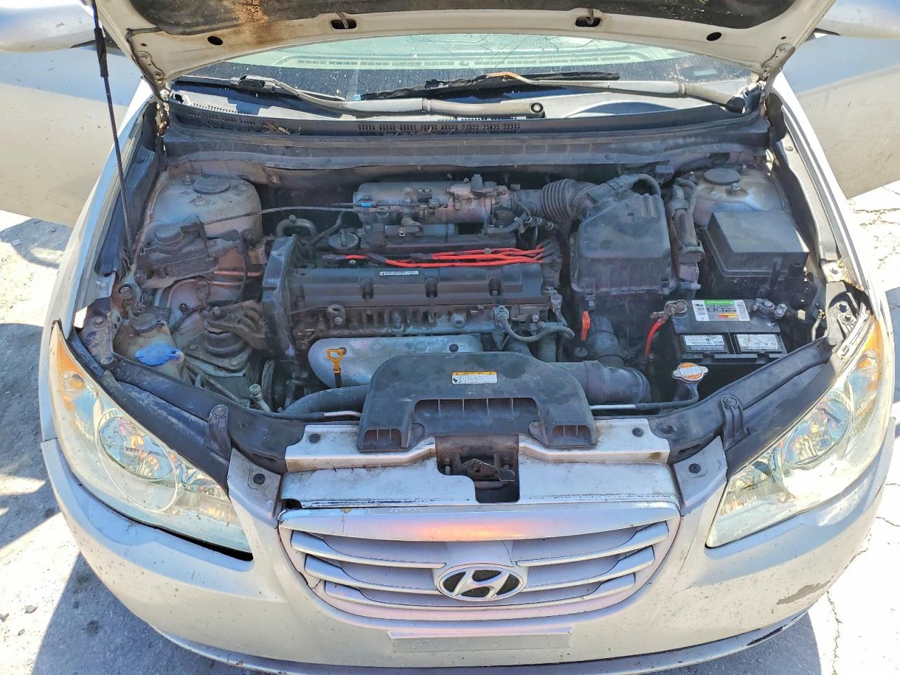 2010 Hyundai Elantra Gls Silver vin: KMHDU4AD7AU841463