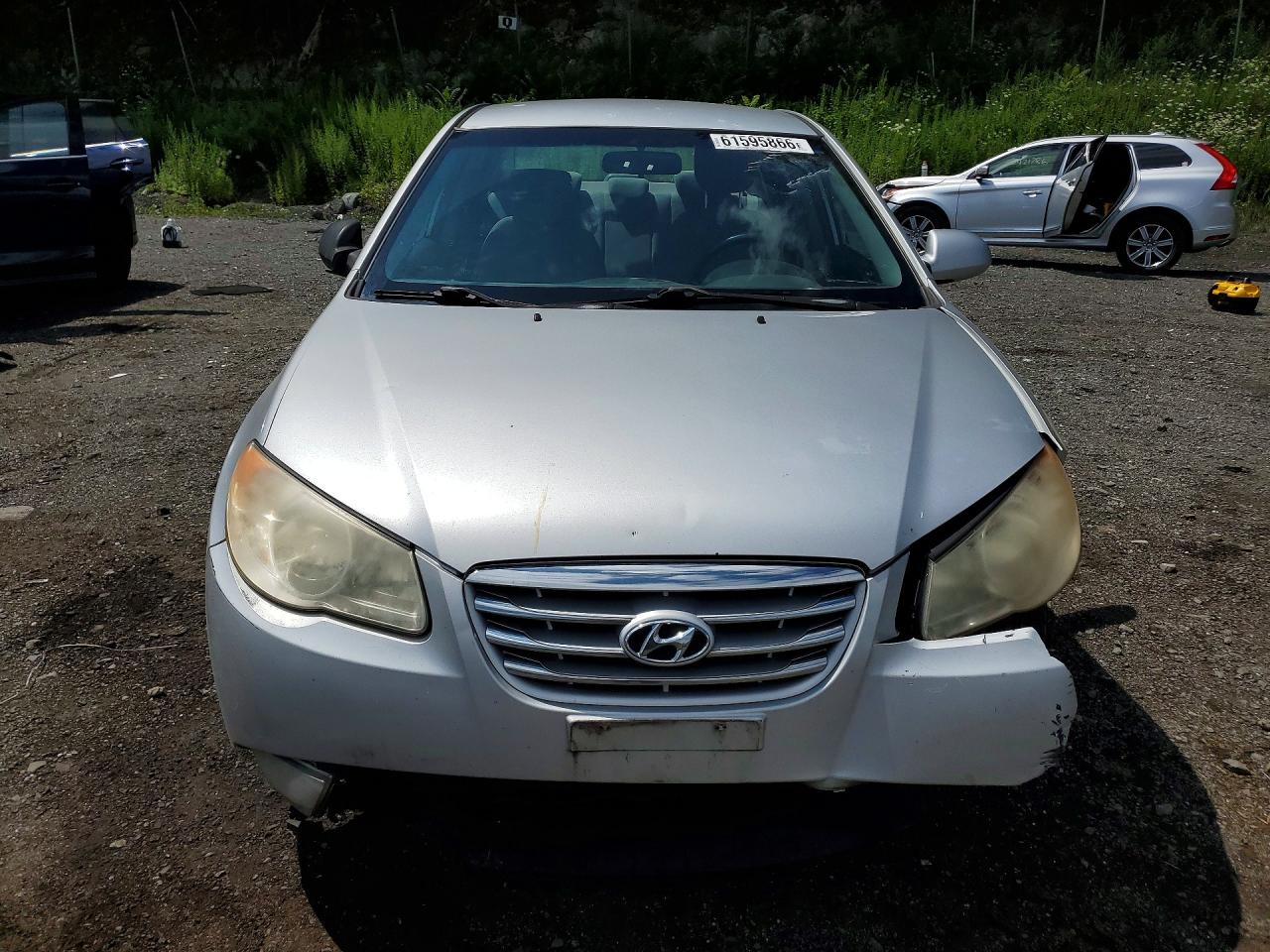 2010 Hyundai Elantra Gls Silver vin: KMHDU4AD7AU845125