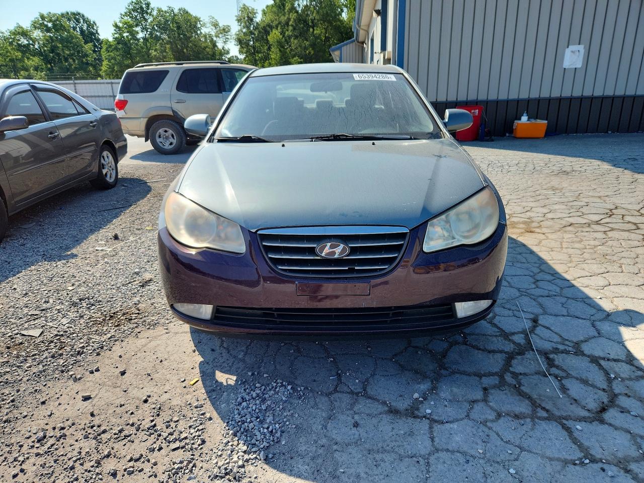 2010 Hyundai Elantra Gls Blue vin: KMHDU4AD7AU909633