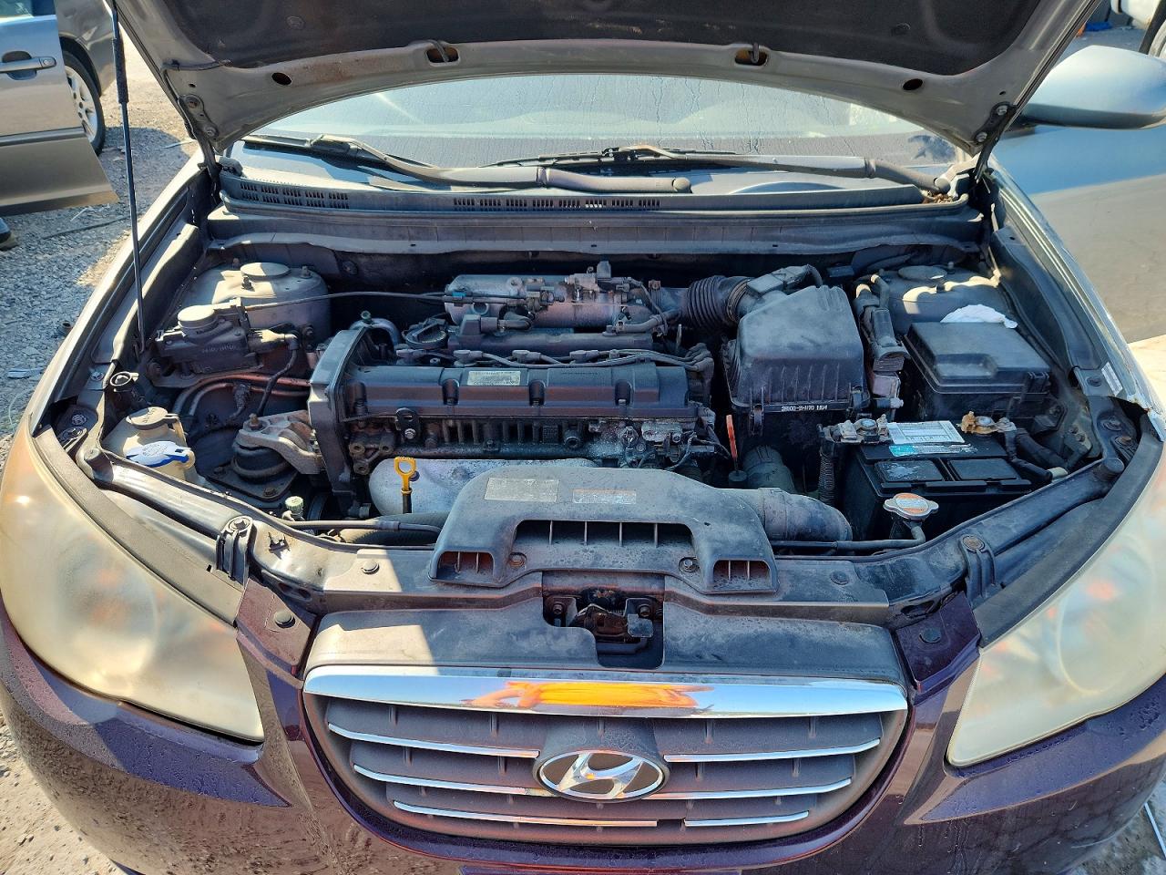 2010 Hyundai Elantra Gls Blue vin: KMHDU4AD7AU909633