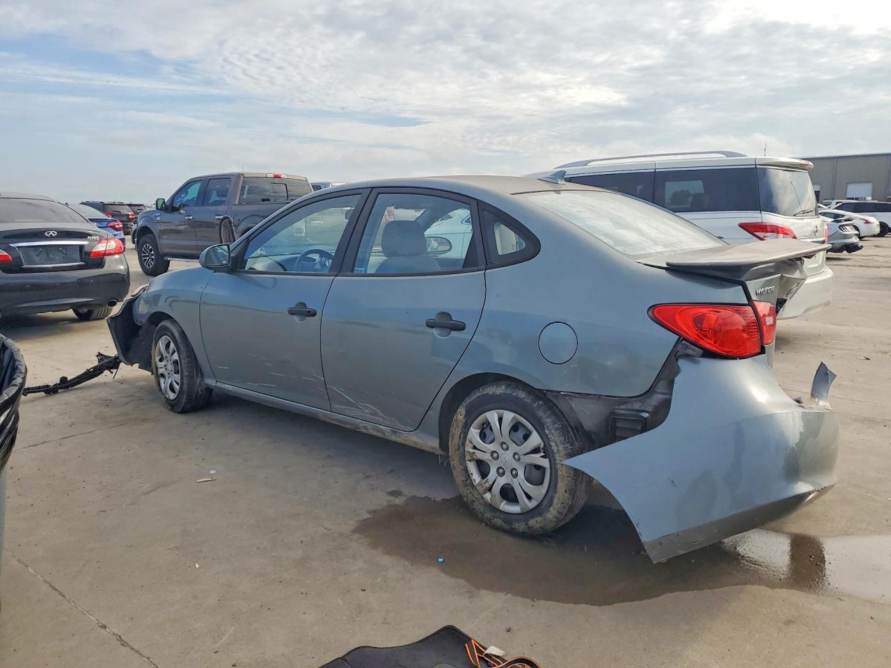 2010 Hyundai Elantra Gls Серый vin: KMHDU4AD7AU952658