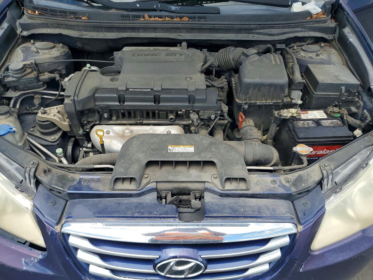 2010 Hyundai Elantra Gls Blue vin: KMHDU4AD7AU990701
