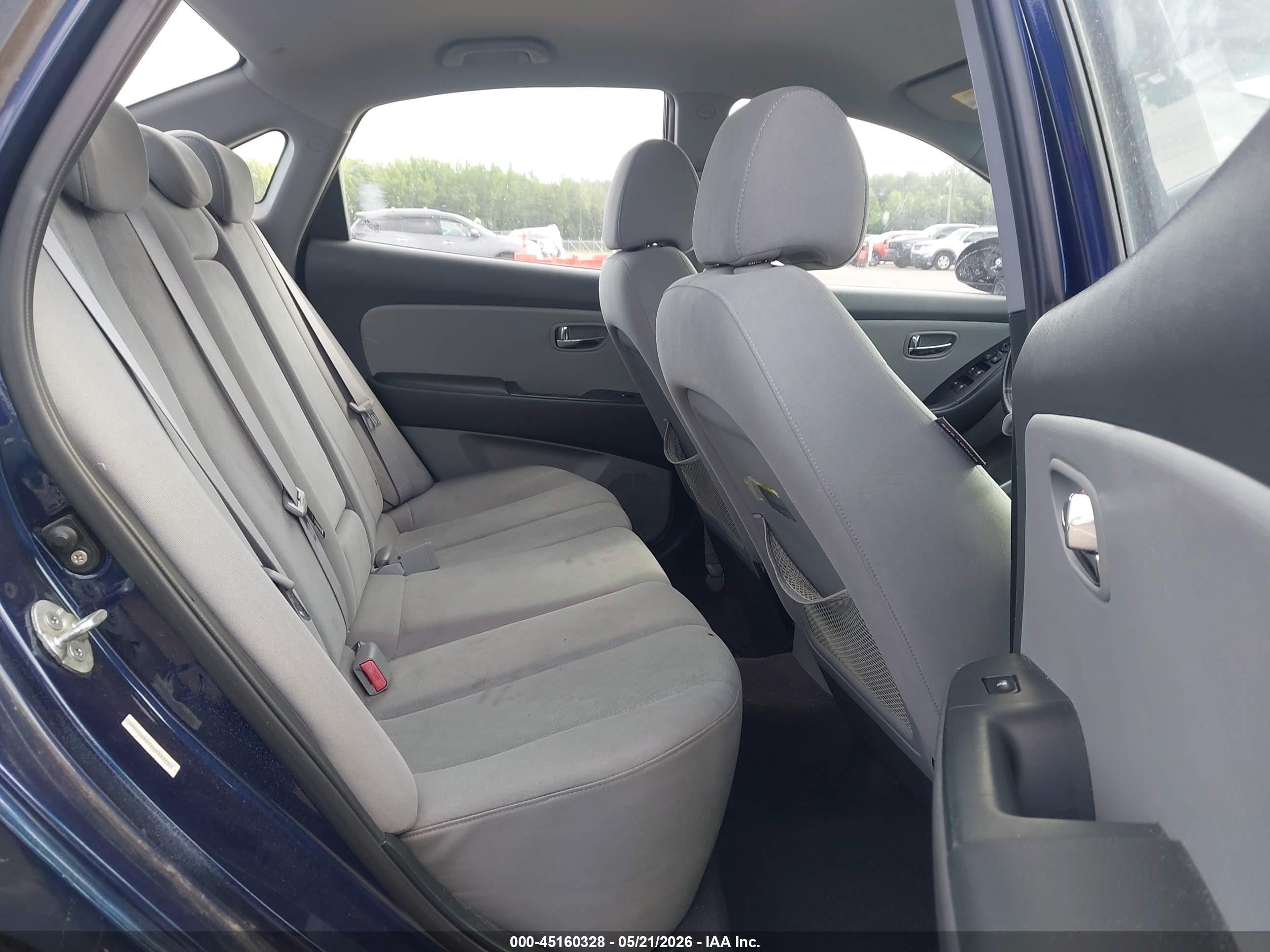 2010 Hyundai Elantra Se Blue vin: KMHDU4AD7AU998362