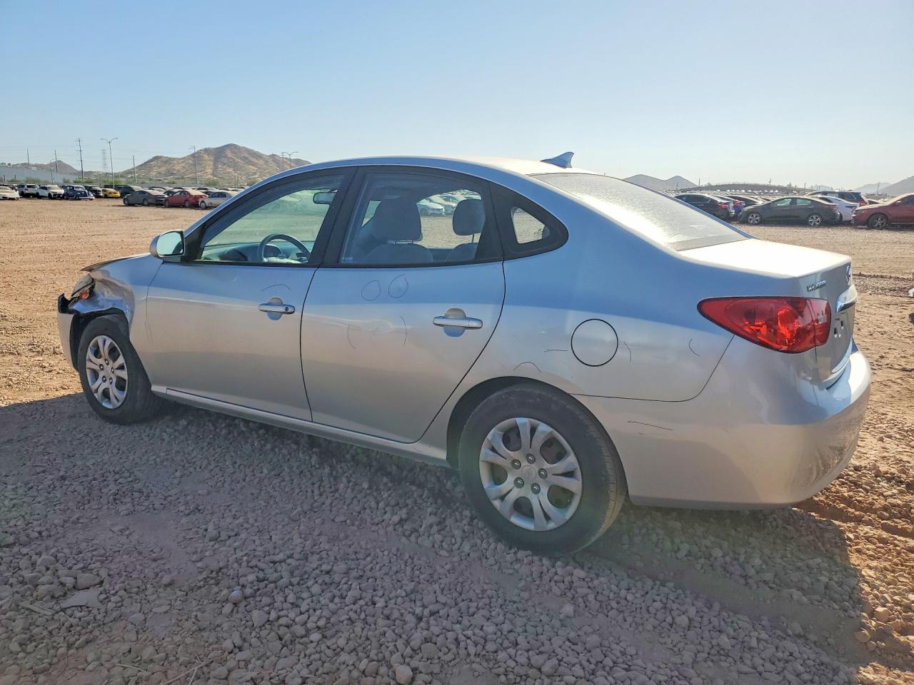 2010 Hyundai Elantra Gls Silver vin: KMHDU4AD8AU070575