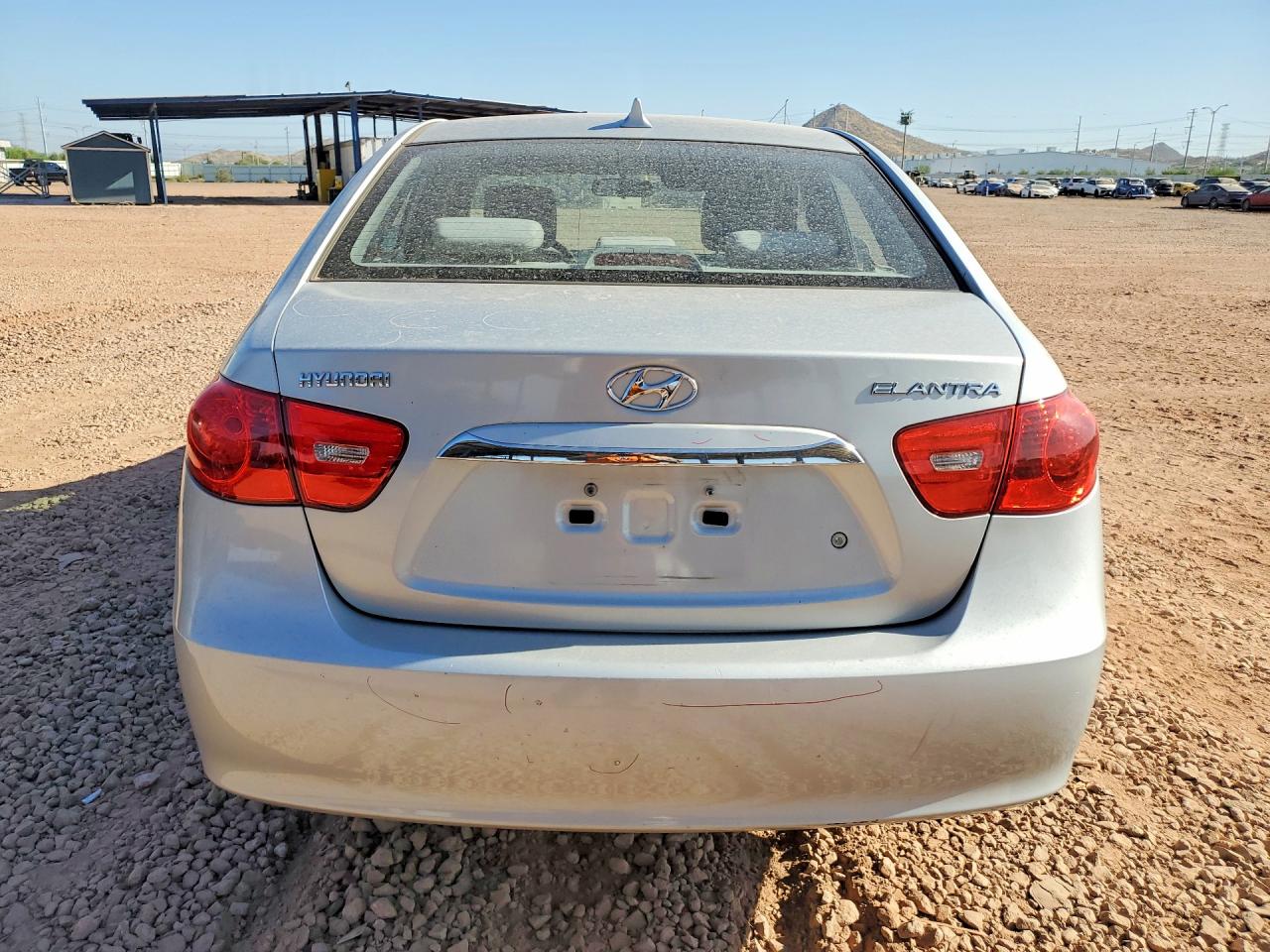 2010 Hyundai Elantra Gls Silver vin: KMHDU4AD8AU070575