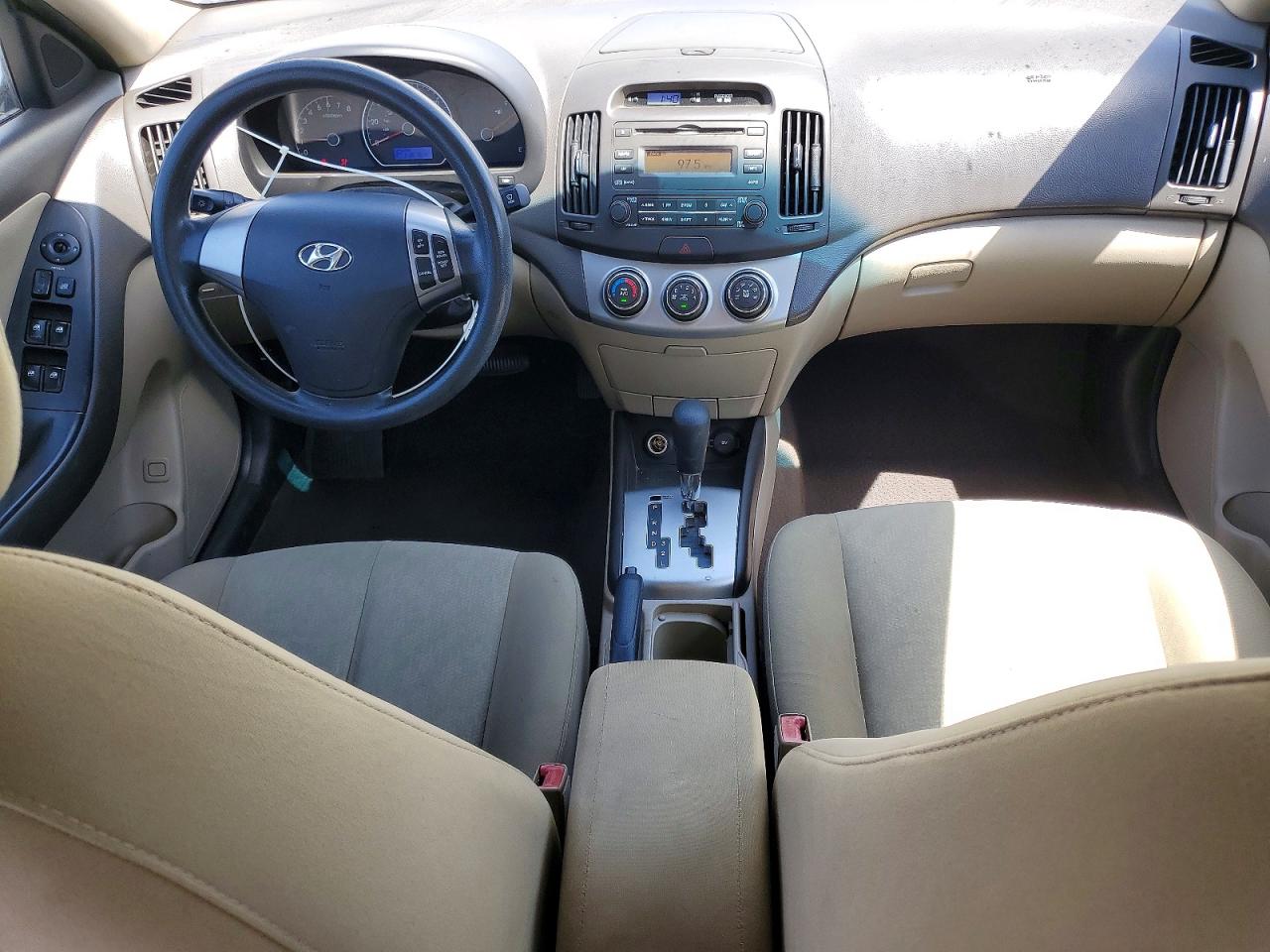 2010 Hyundai Elantra Gls White vin: KMHDU4AD8AU094018