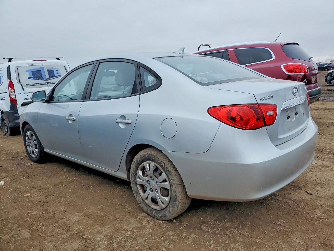 2010 Hyundai Elantra Gls Серебряный vin: KMHDU4AD8AU097744