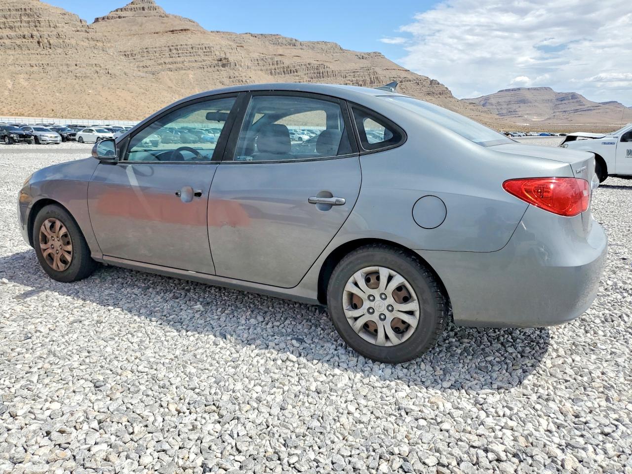 2010 Hyundai Elantra Gls Gray vin: KMHDU4AD8AU099834