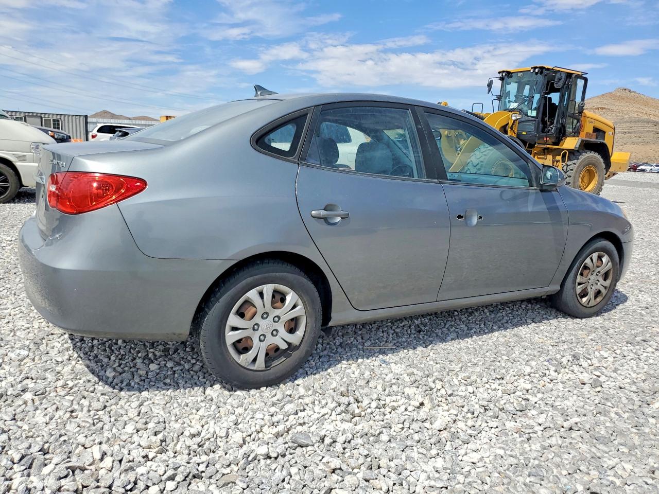 2010 Hyundai Elantra Gls Gray vin: KMHDU4AD8AU099834