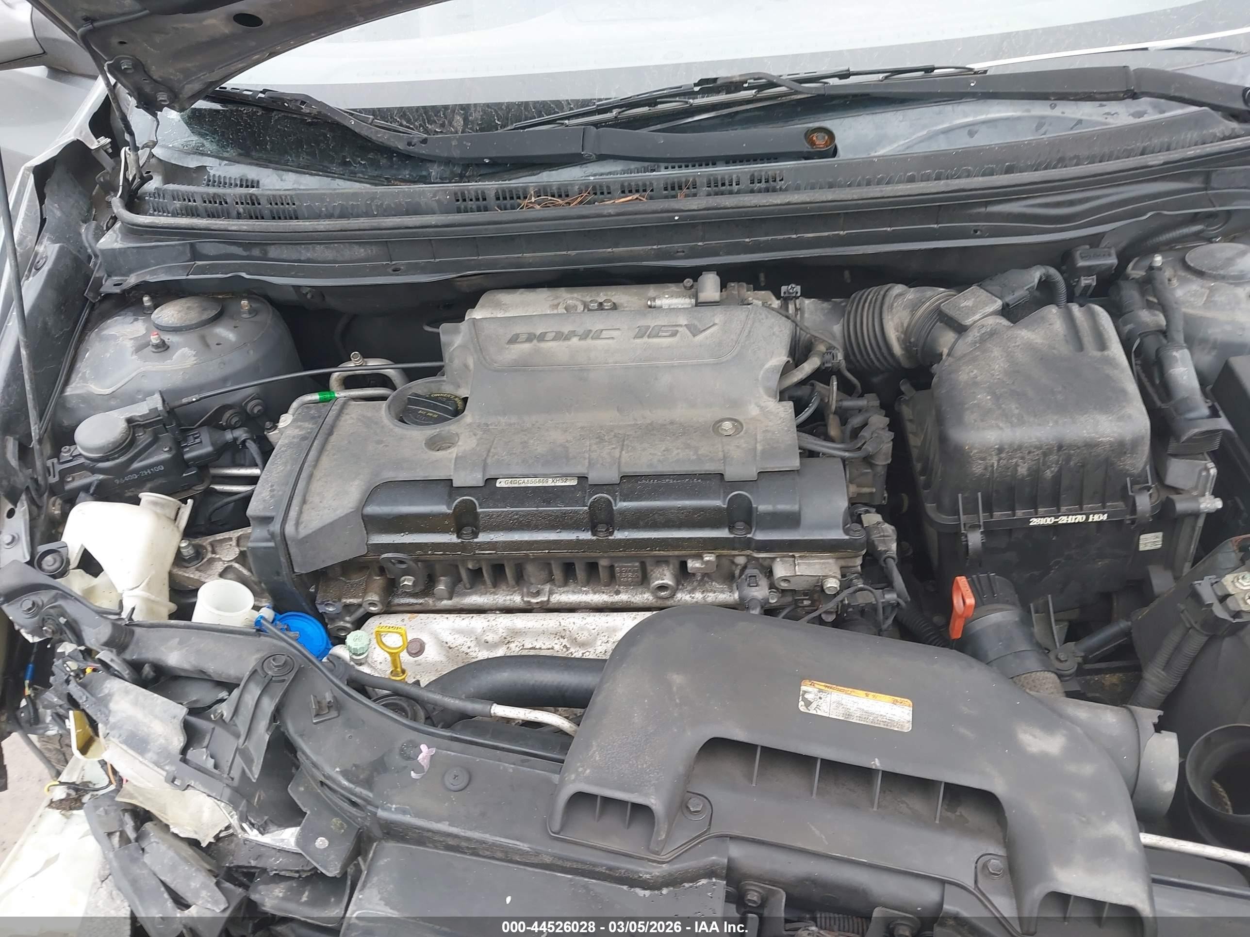 2010 Hyundai Elantra Gls Silver vin: KMHDU4AD8AU105096