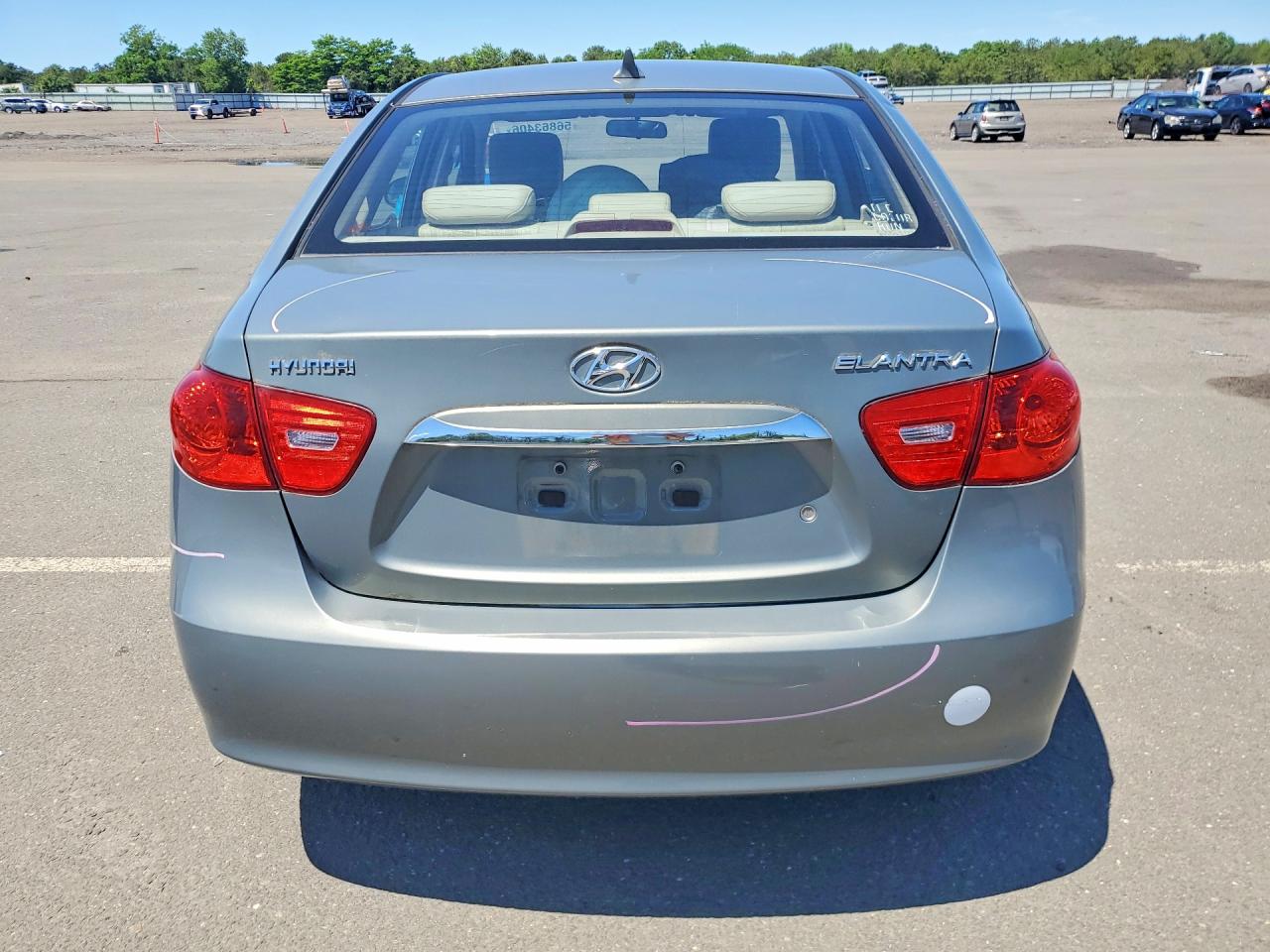 2010 Hyundai Elantra Gls Gray vin: KMHDU4AD8AU163712
