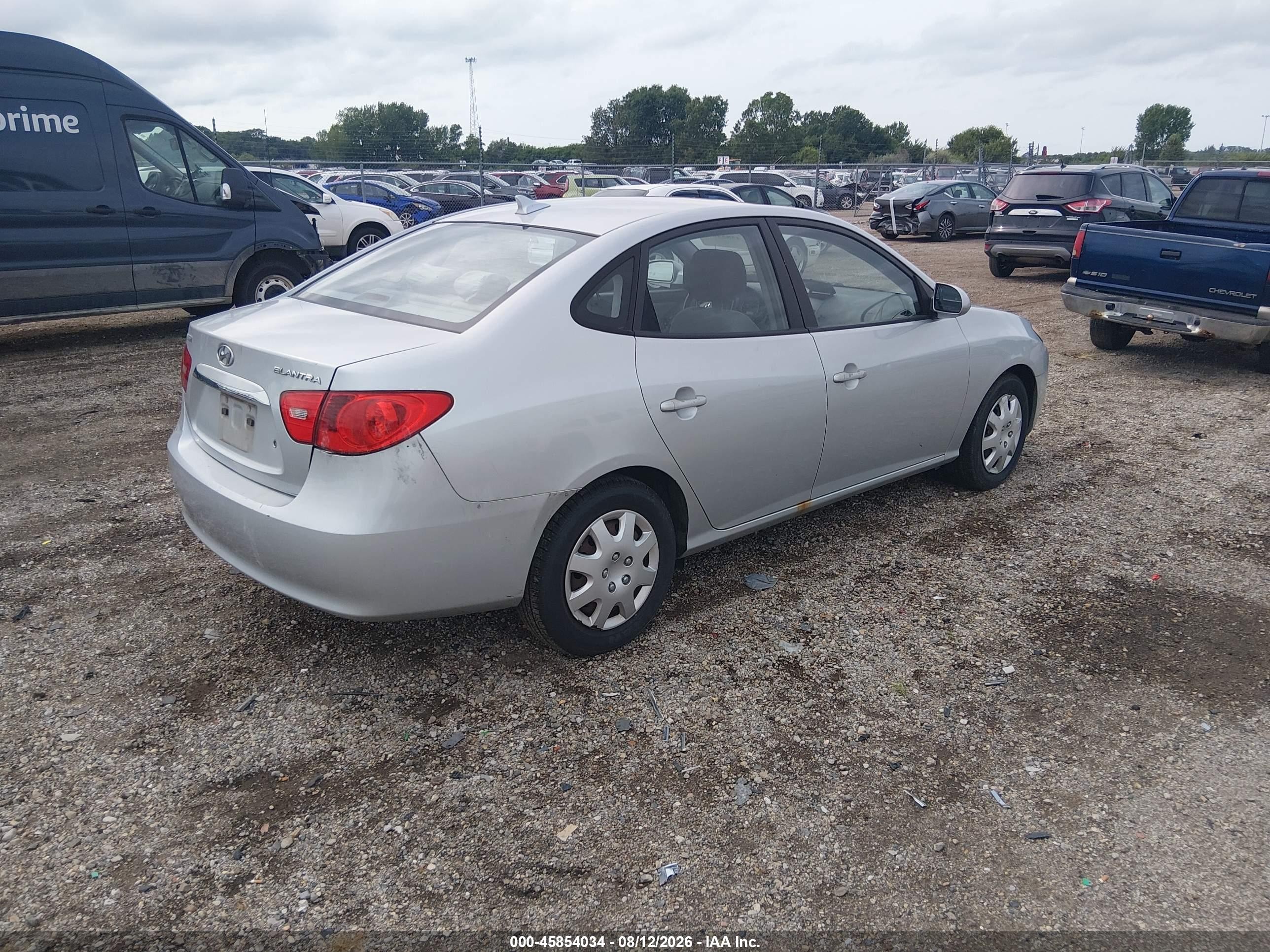 2010 Hyundai Elantra Gls Silver vin: KMHDU4AD8AU165024